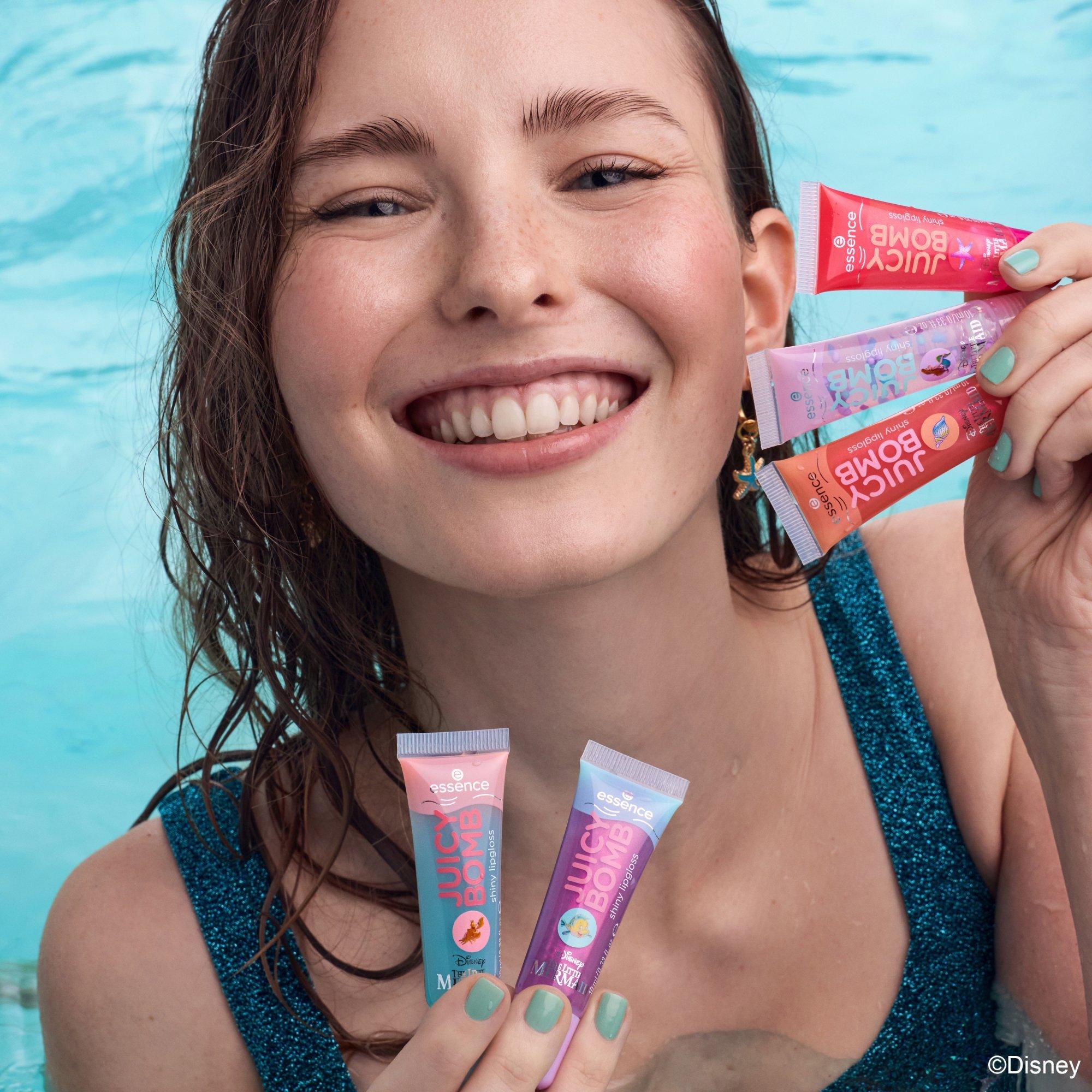 Disney THE LITTLE MERMAID JUICY BOMB shiny lipgloss crew coffret de gloss