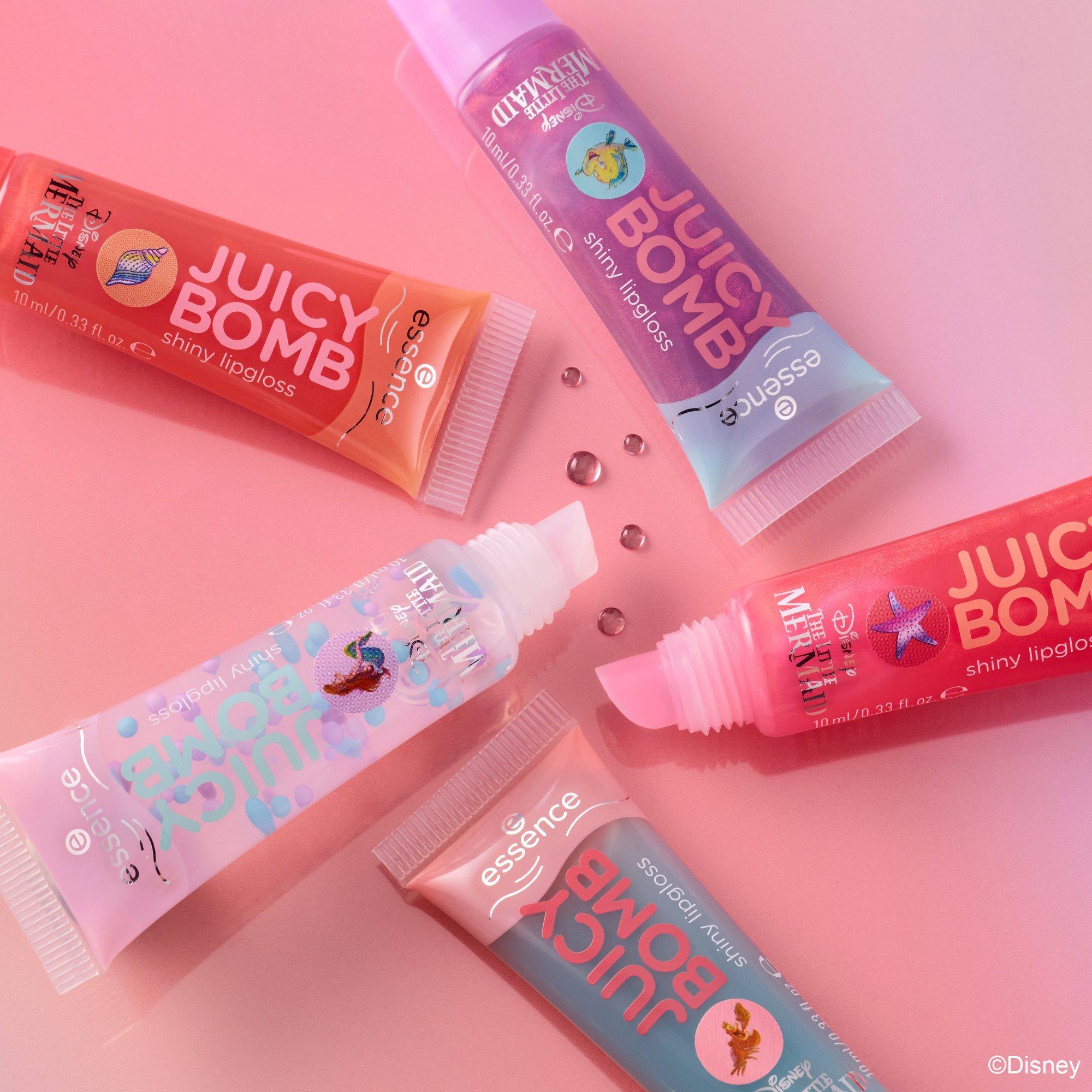 Disney THE LITTLE MERMAID JUICY BOMB shiny lipgloss crew