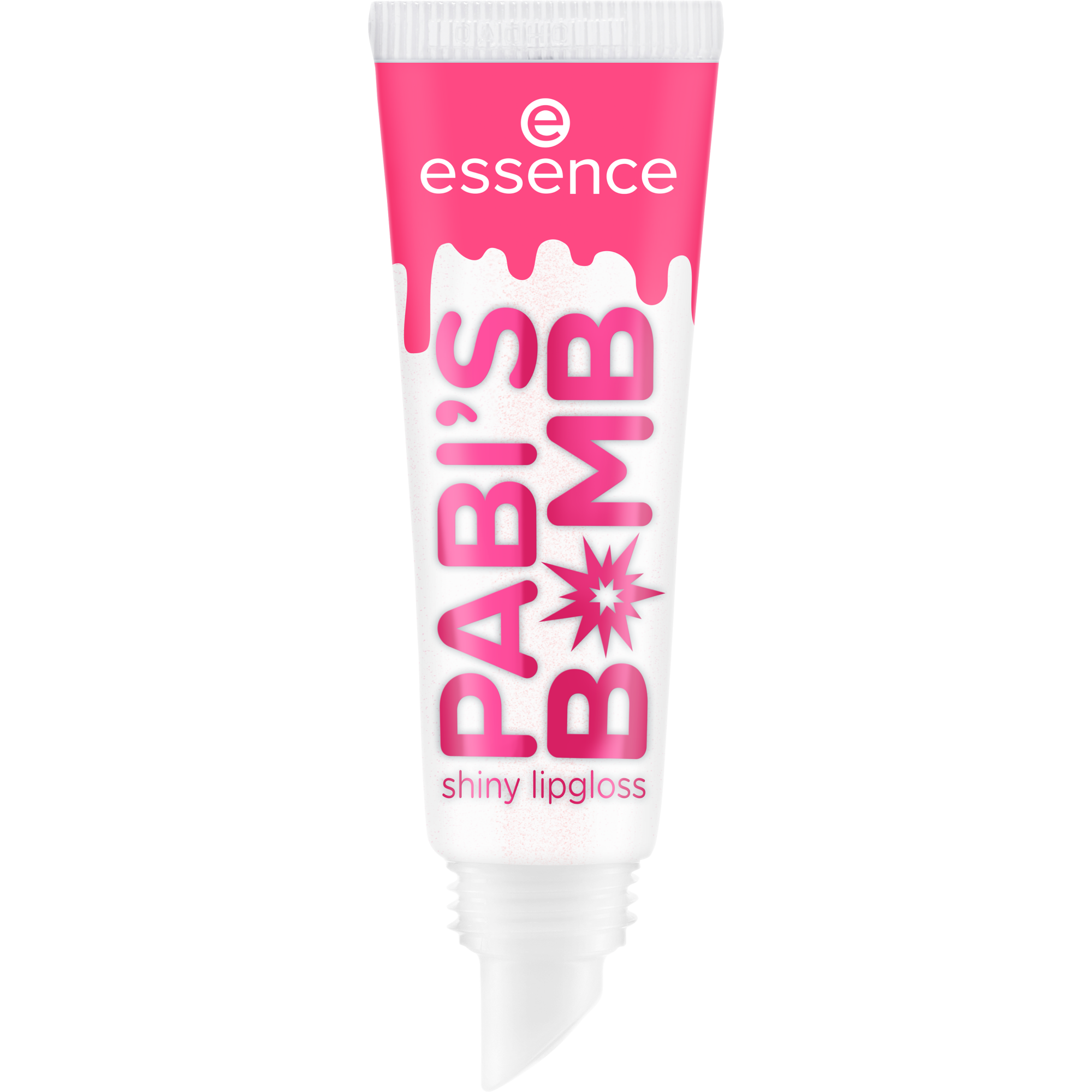 PABI'S BOMB shiny lipgloss – Product Front View Full Open - Product item 2 of 2