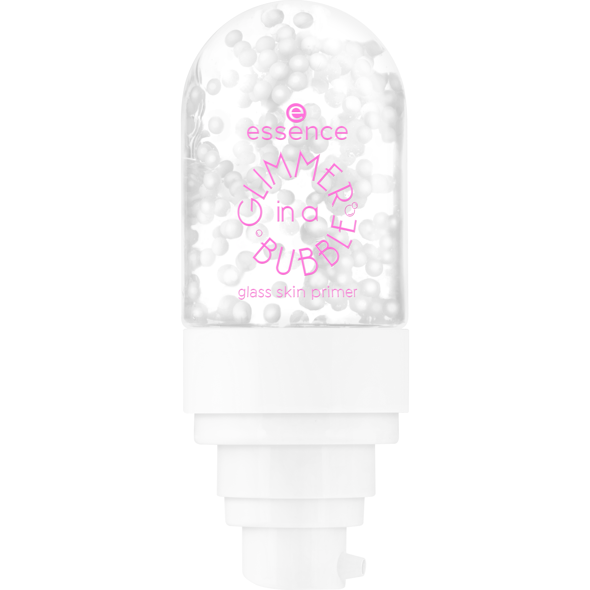 essence GLIMMER IN A BUBBLE glass skin primer