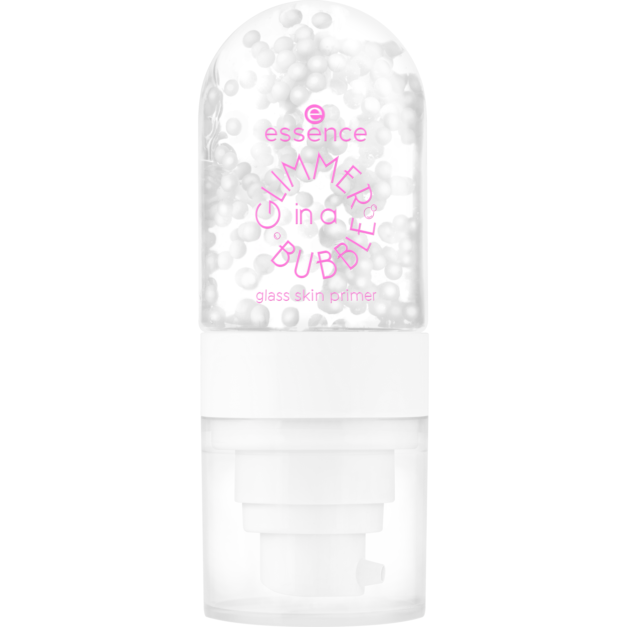 essence GLIMMER IN A BUBBLE glass skin primer