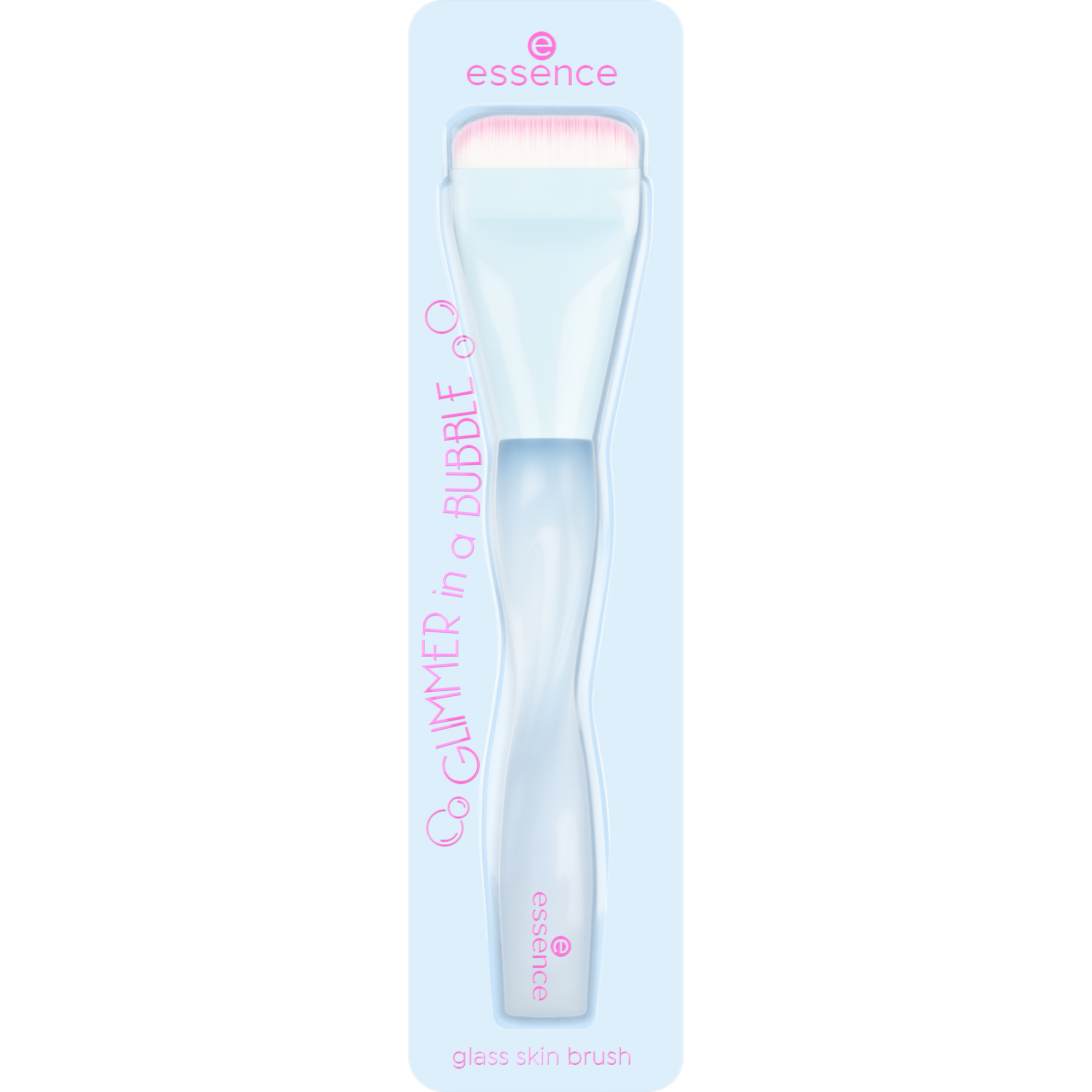 essence GLIMMER IN A BUBBLE glass skin brush