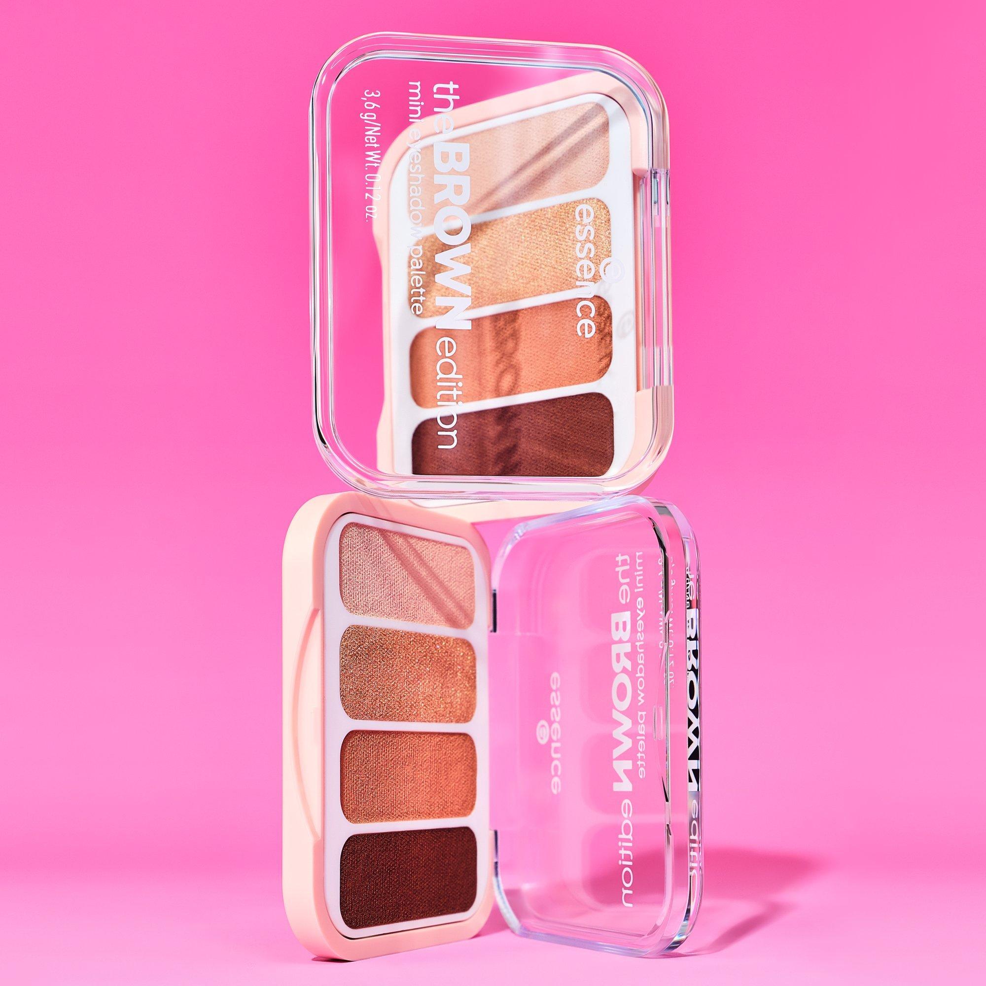 the BROWN edition mini eyeshadow palette