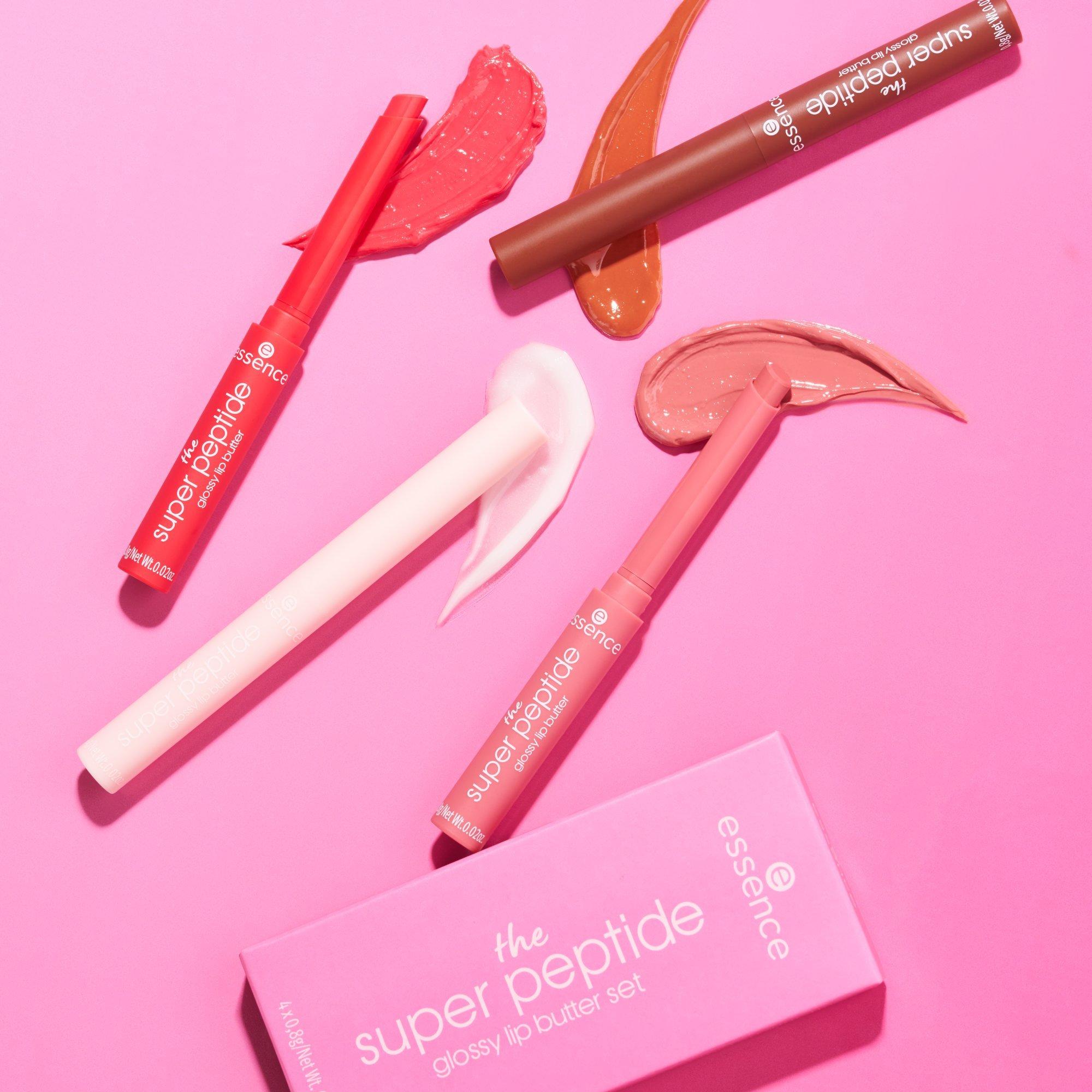 the super peptide glossy lip butter set ...LIKE A SUNDAY MORNING