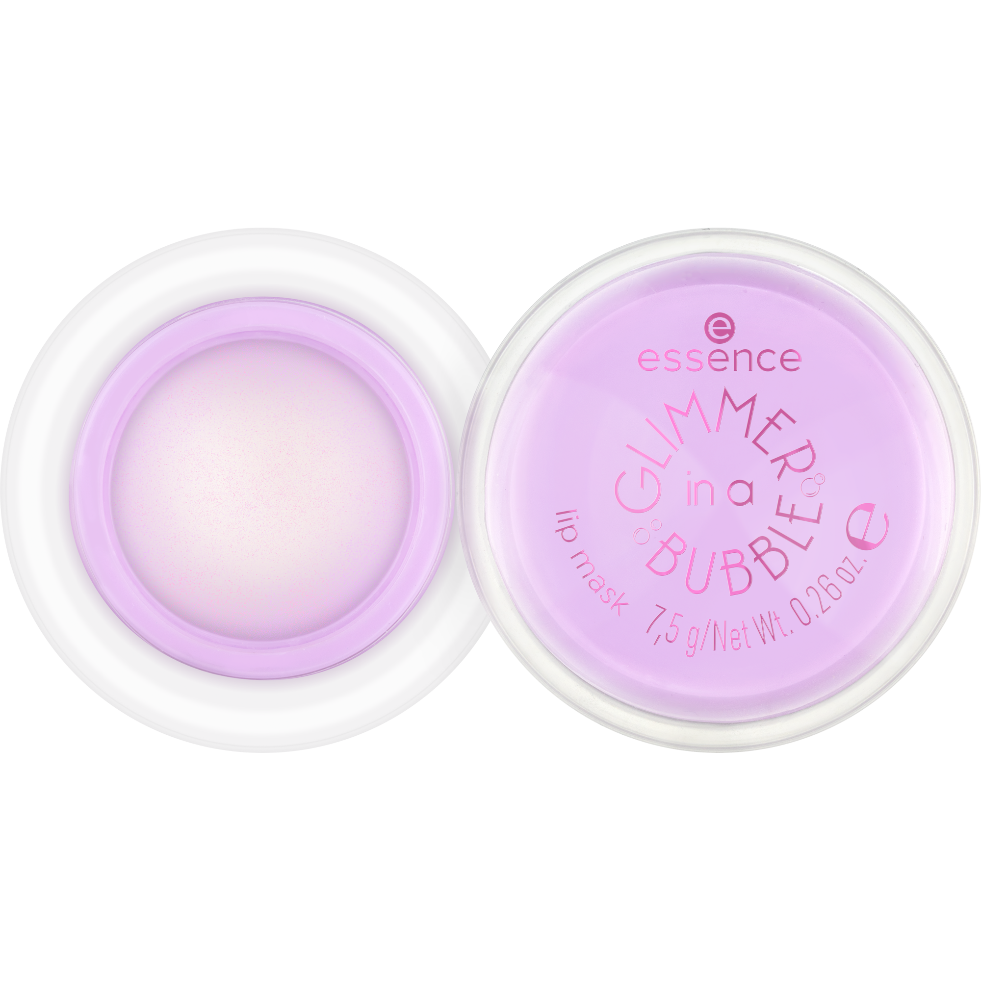 essence GLIMMER IN A BUBBLE maschera labbra