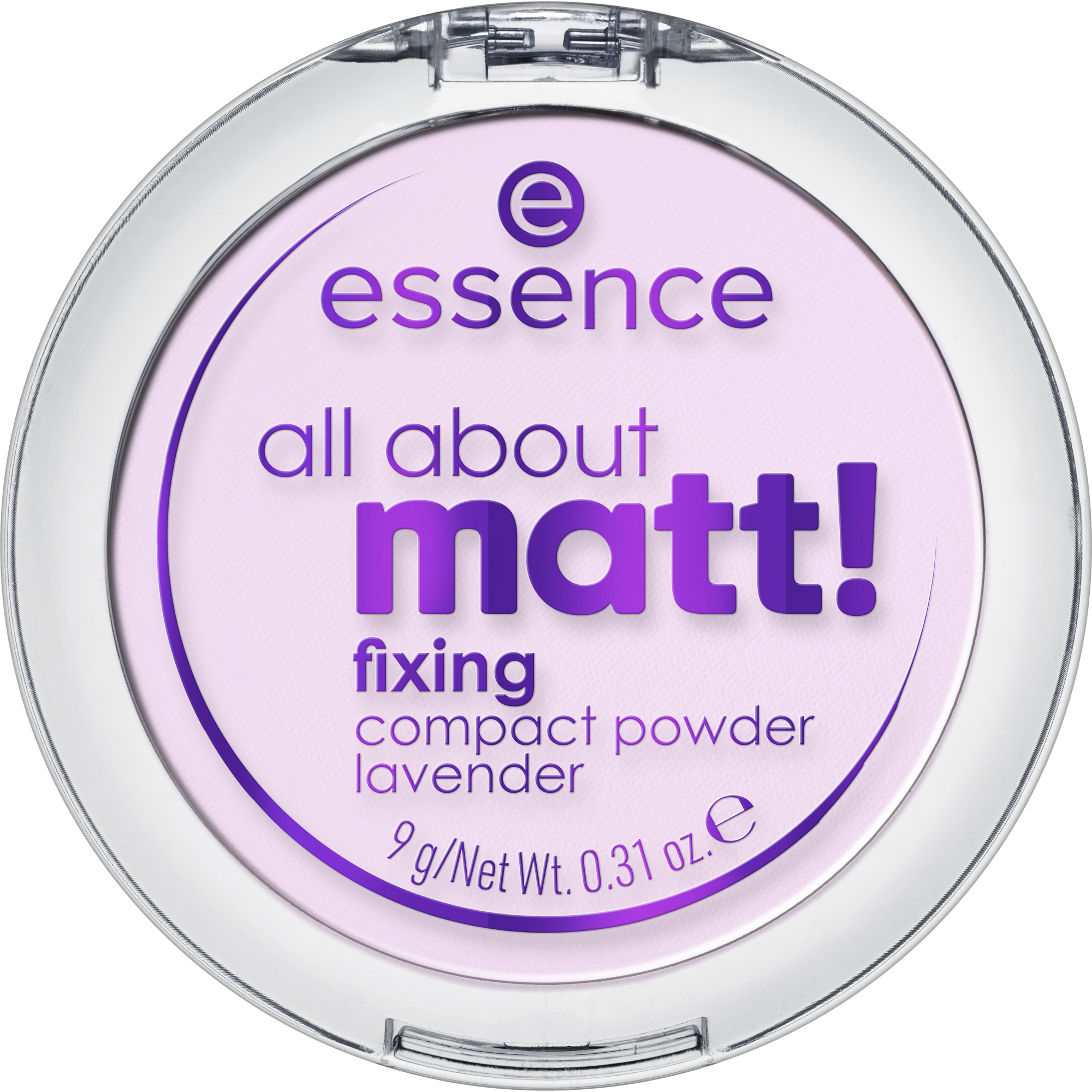 all about matt! fixing compact powder lavender