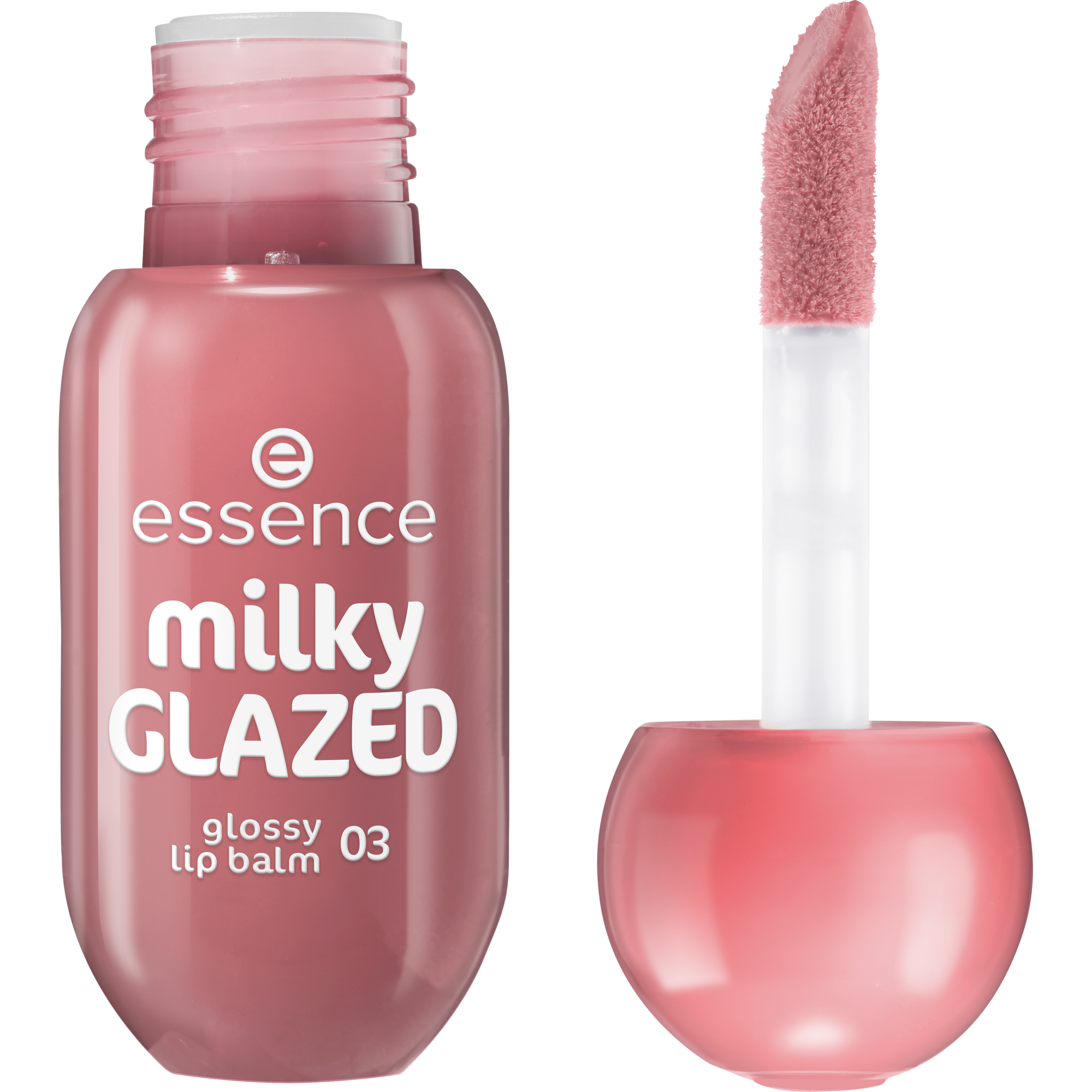milky GLAZED glossy lip balm baume à lèvres