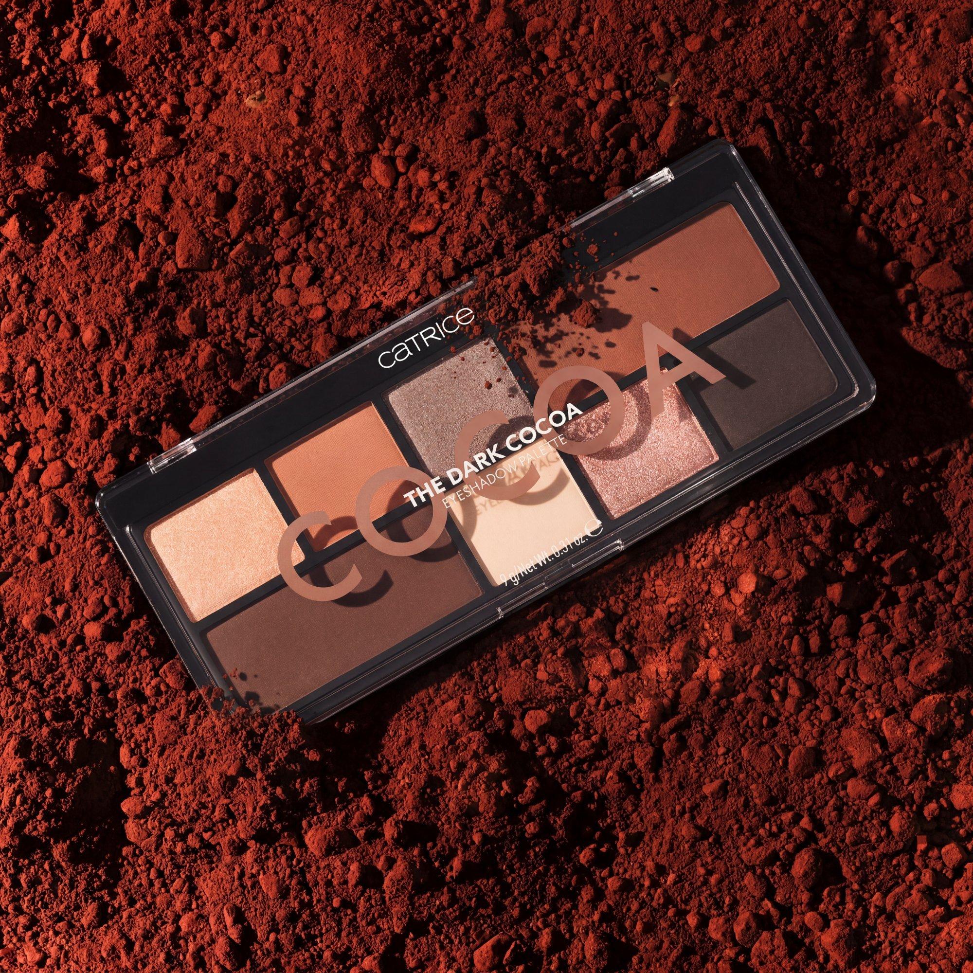 Paleta de sombras de ojos The Dark Cocoa
