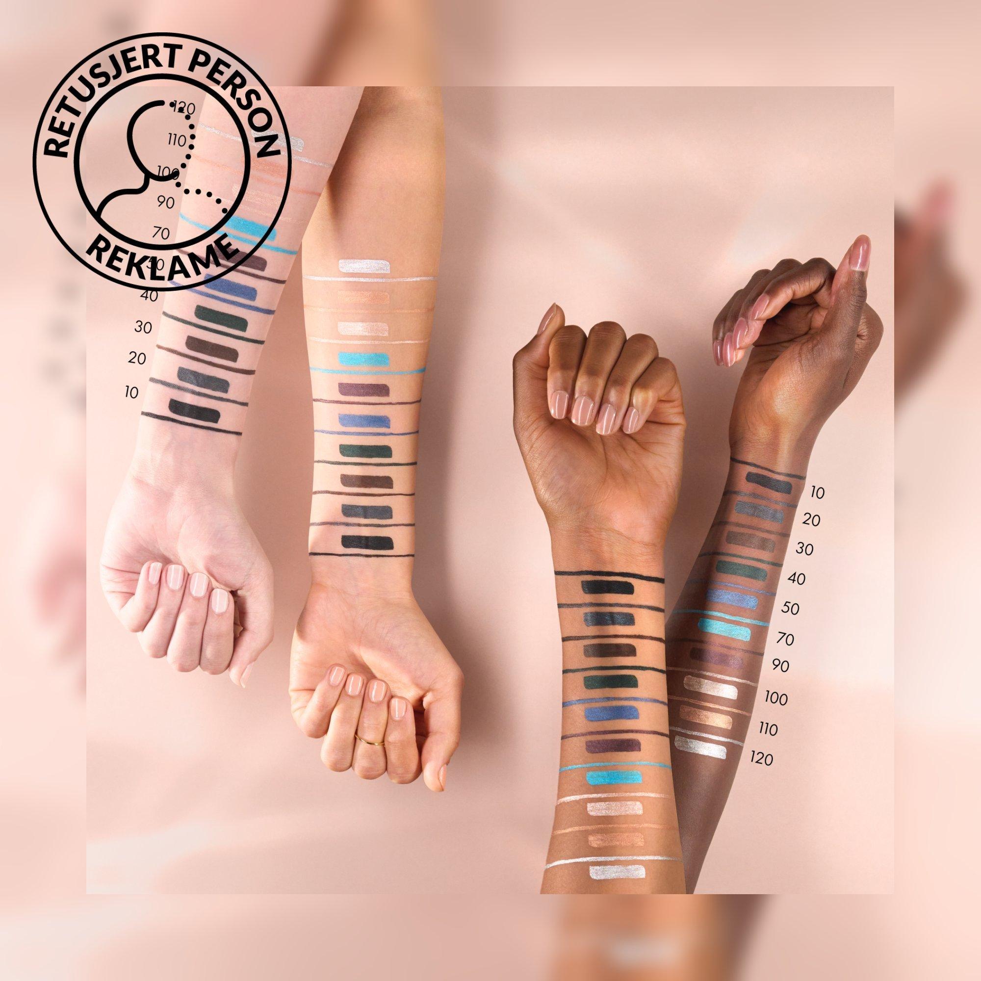 20H Ultra Precision Gel Eye Pencil Waterproof – Application Swatch Together - Product item 4 of 9