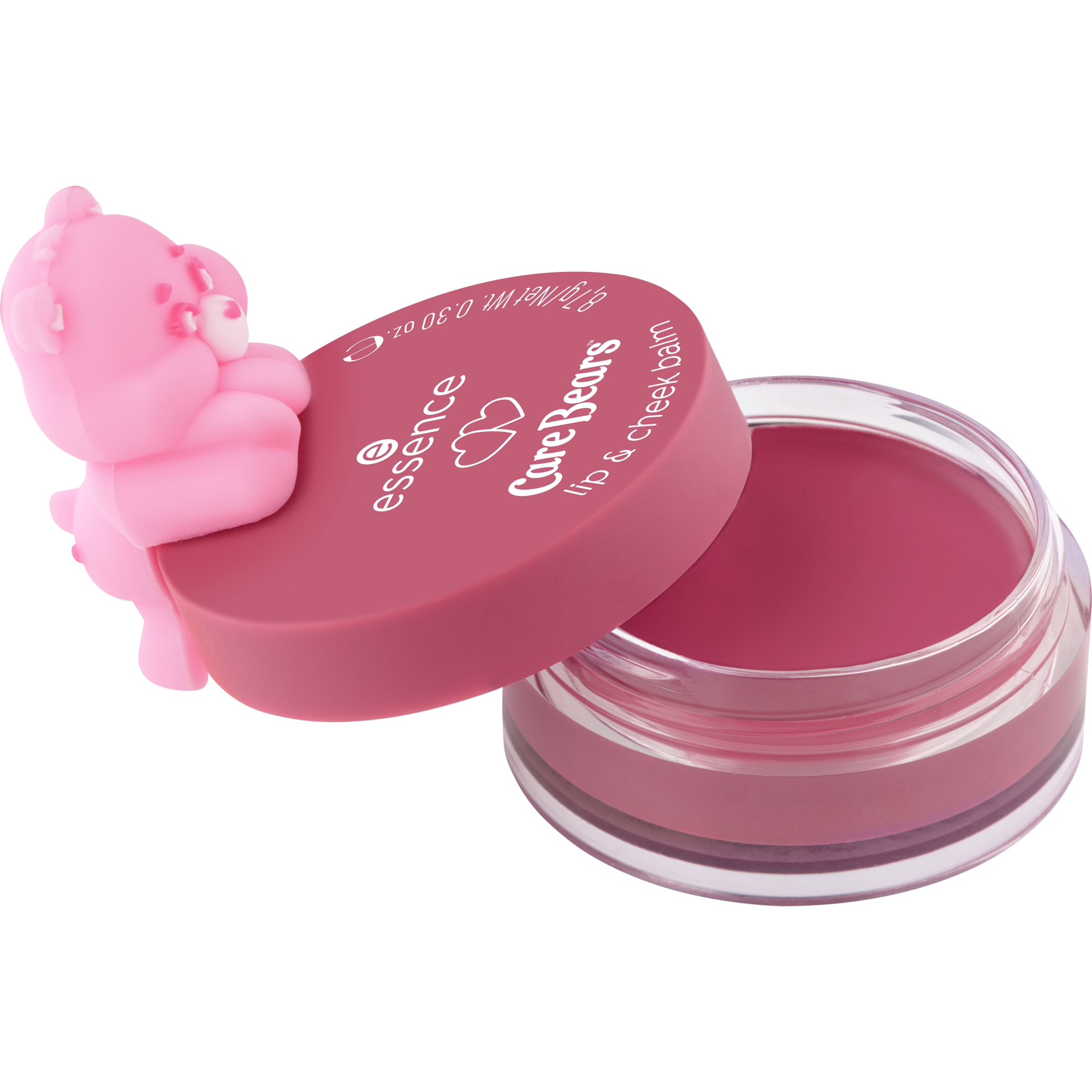 Care Bears balzám na rty a tváře – Product Front View Full Open - Produktová položka 2 6