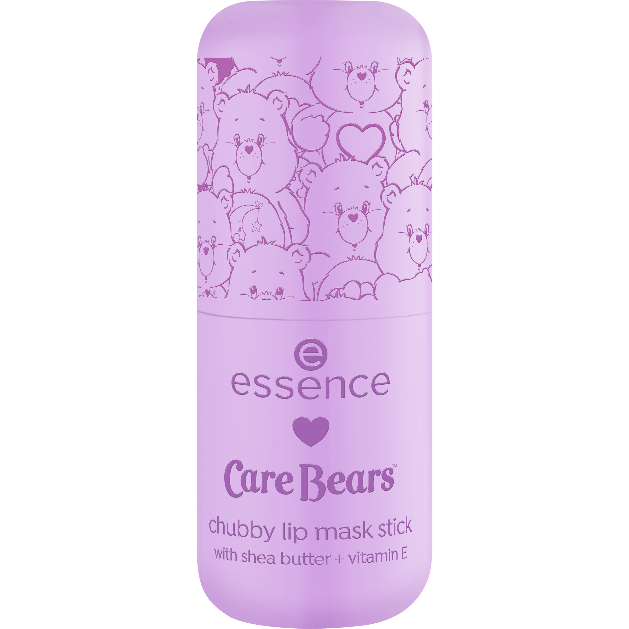 Care Bears maska na rty v tyčince – Product Front View Closed - Produktová položka 1 5