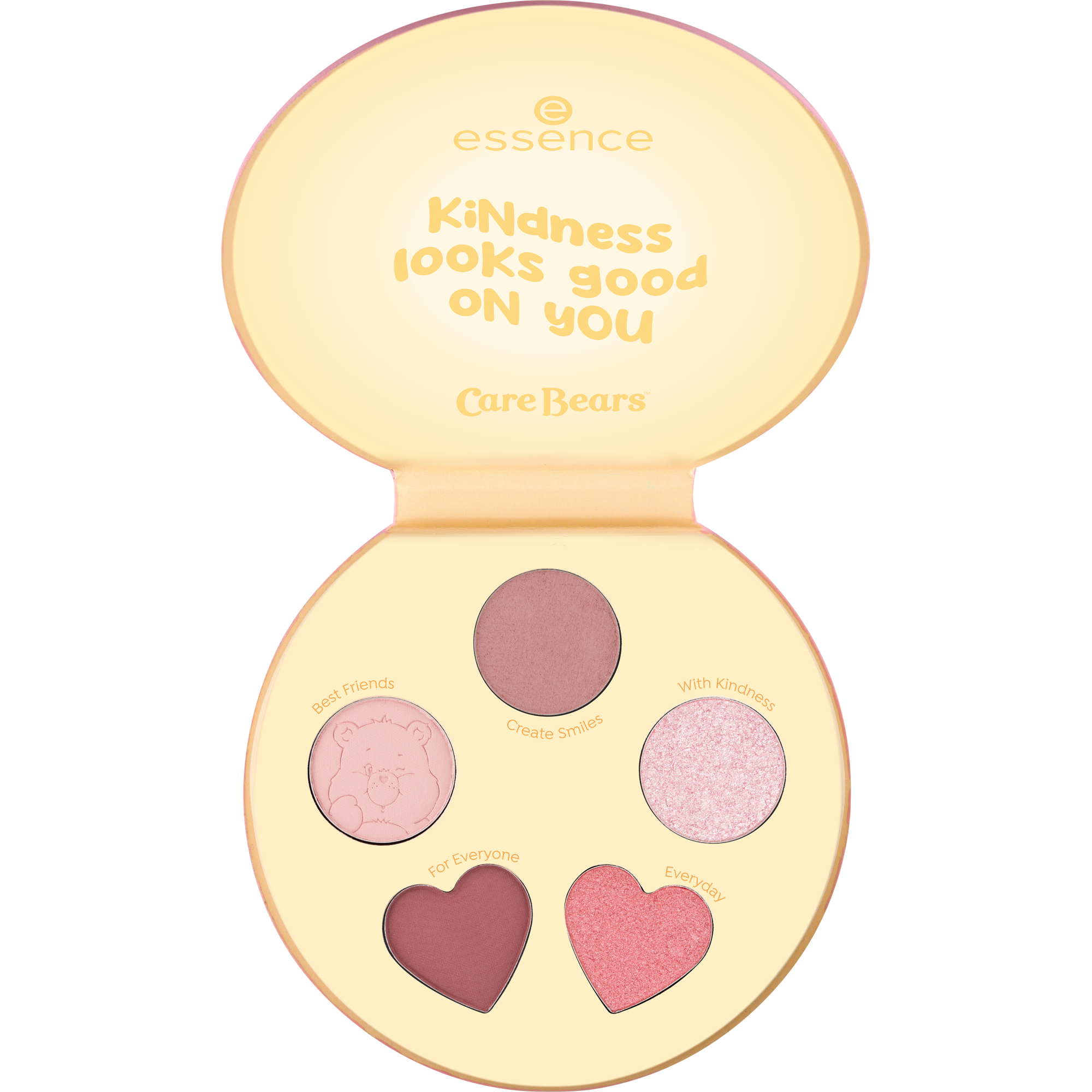 Care Bears paletka očních stínů – Product Front View Full Open - Produktová položka 2 7
