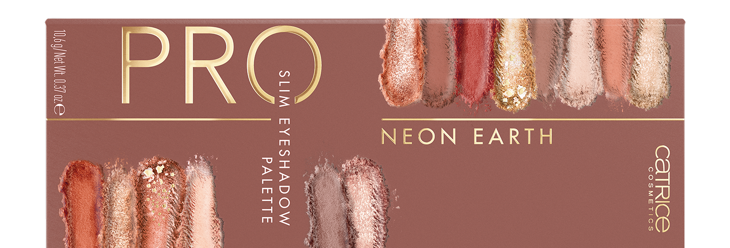 Pro Neon Earth Slim Eyeshadow Palette