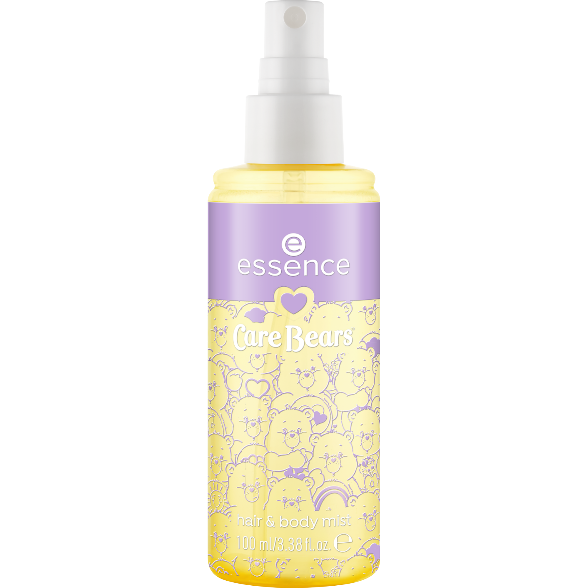 Care Bears mlha na tělo a vlasy – Product Front View Full Open - Produktová položka 2 3