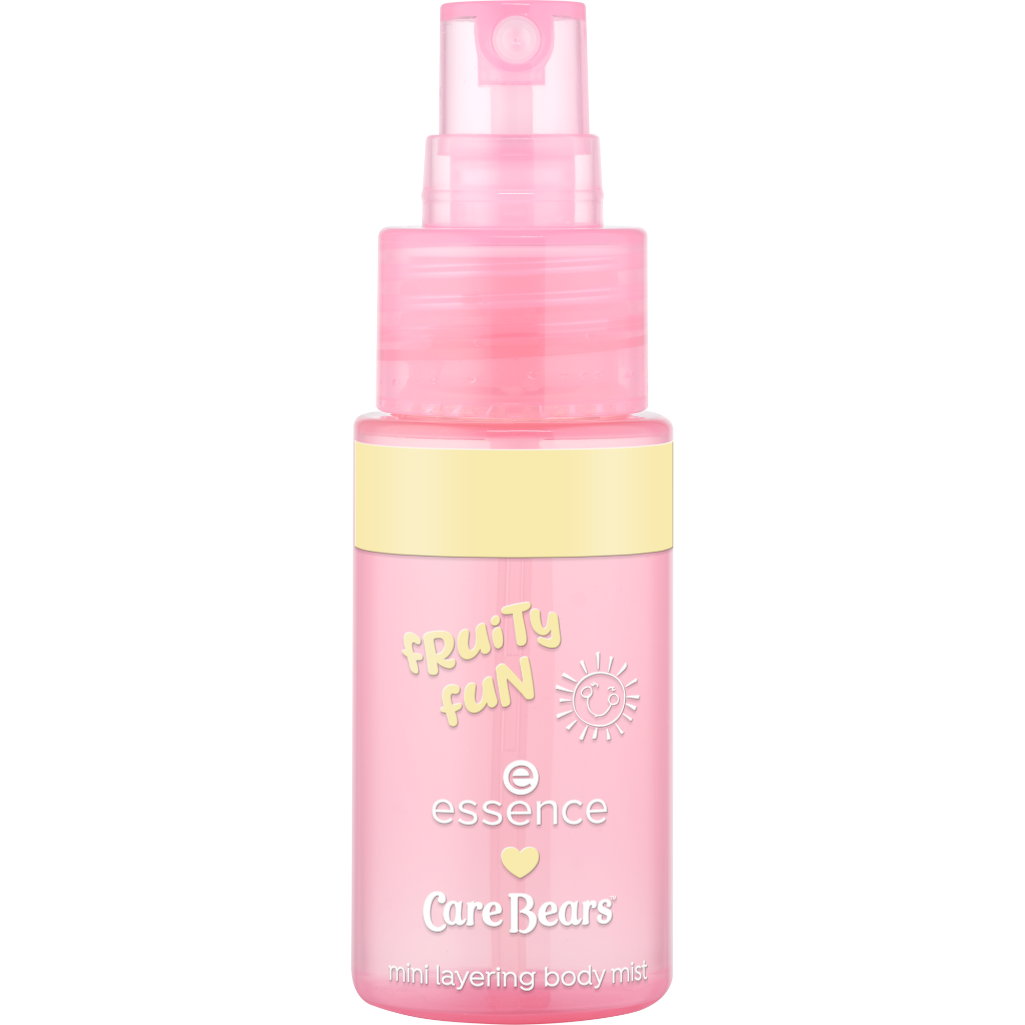 Care Bears mini tělová mlha layering – Product Front View Full Open - Produktová položka 2 3