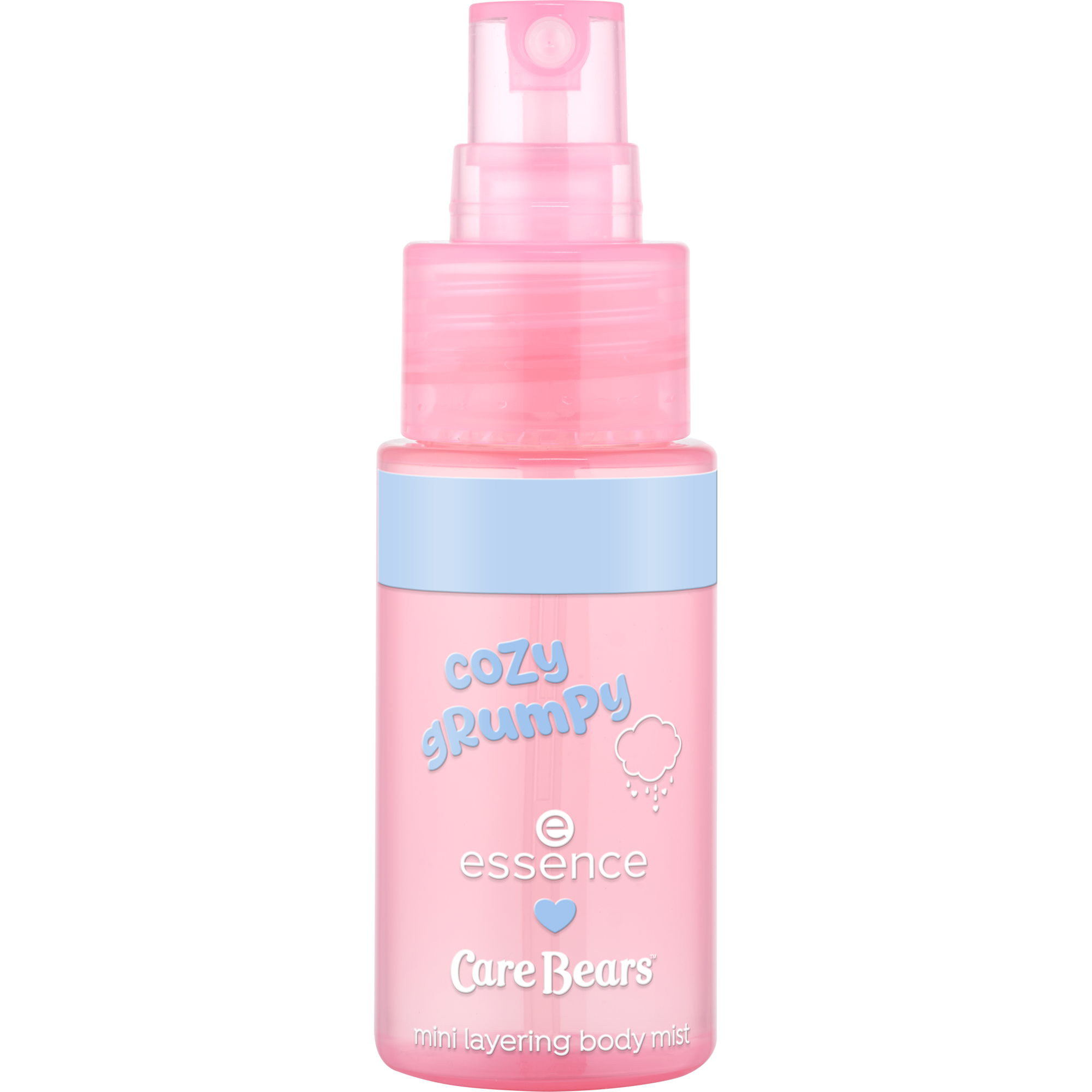 Care Bears mini tělová mlha layering – Product Front View Full Open - Produktová položka 2 3