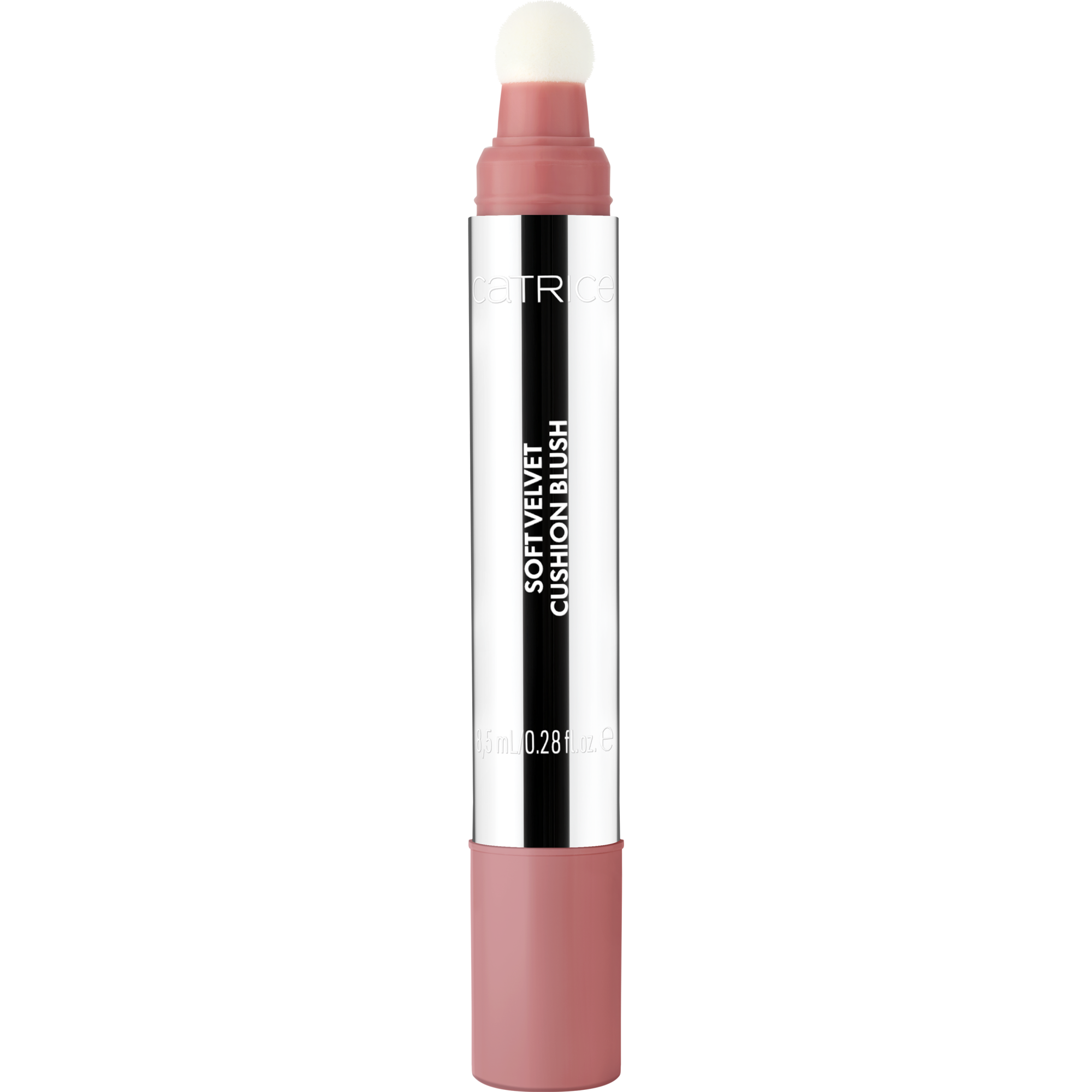 BEYOND THE MIRROR Soft Velvet Cushion Blush – Product Front View Full Open - Produkt Element 1 von 3