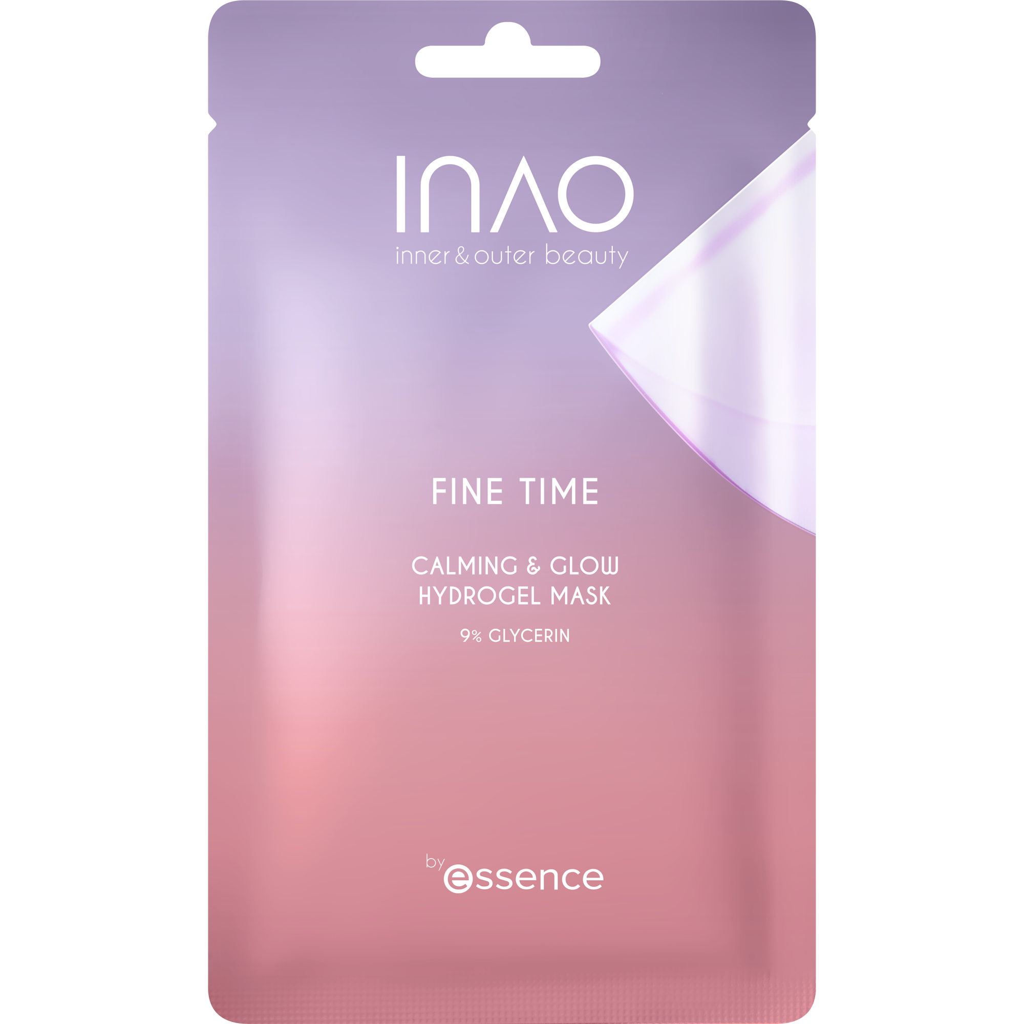 INAO Fine Time Calming & Glow Hydrogel Mask by essence