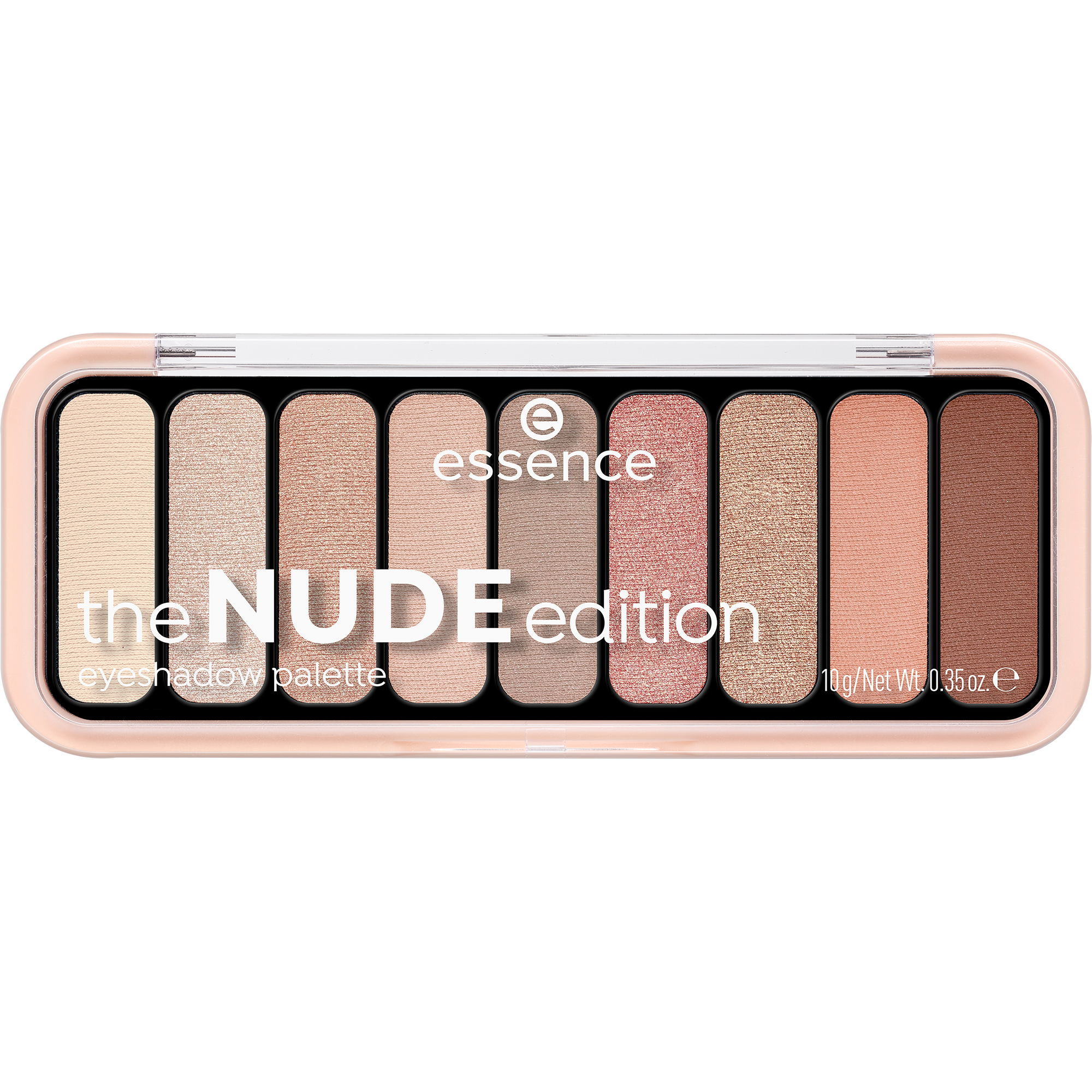 the NUDE edition paleta de sombras de ojos