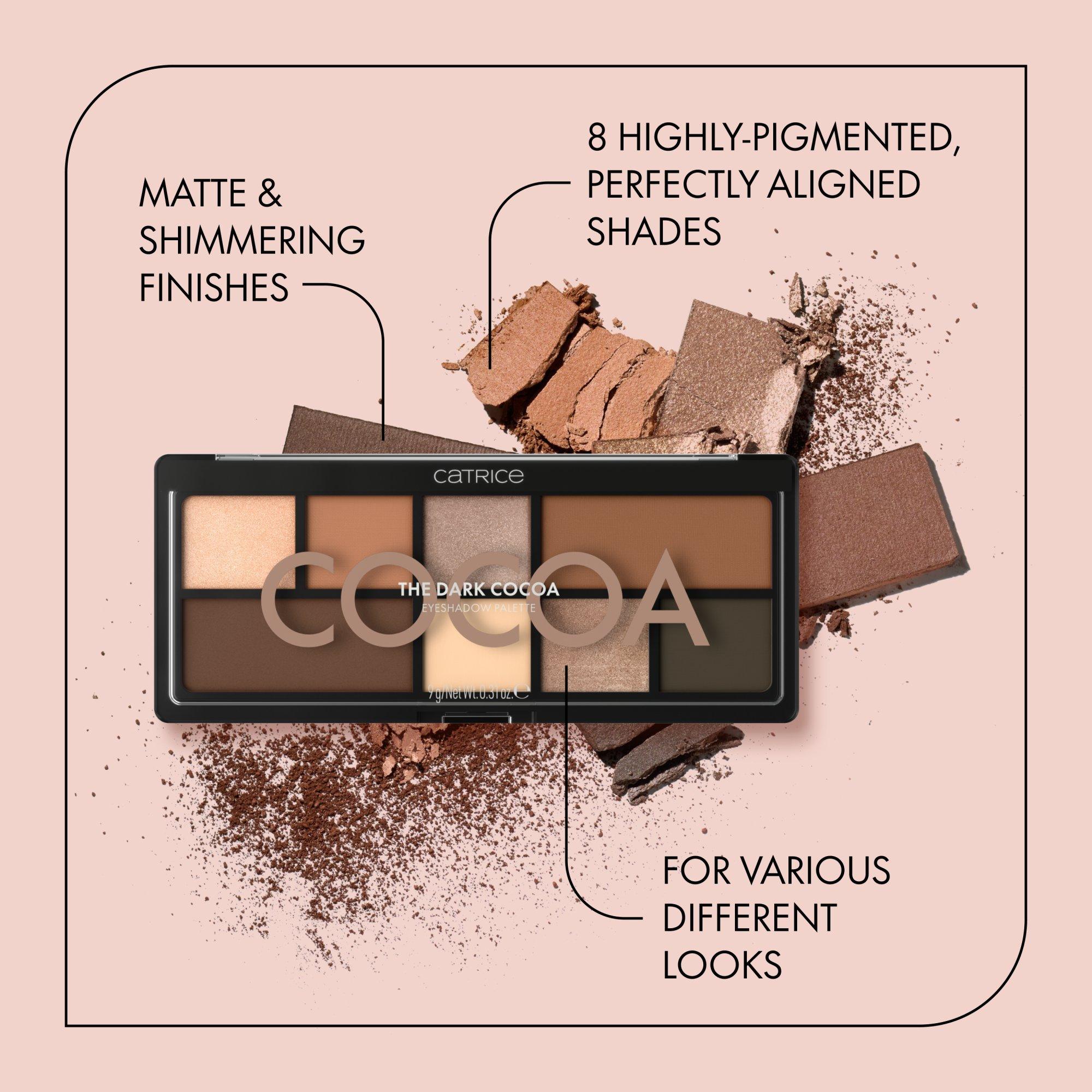 Paleta de sombras de ojos The Dark Cocoa