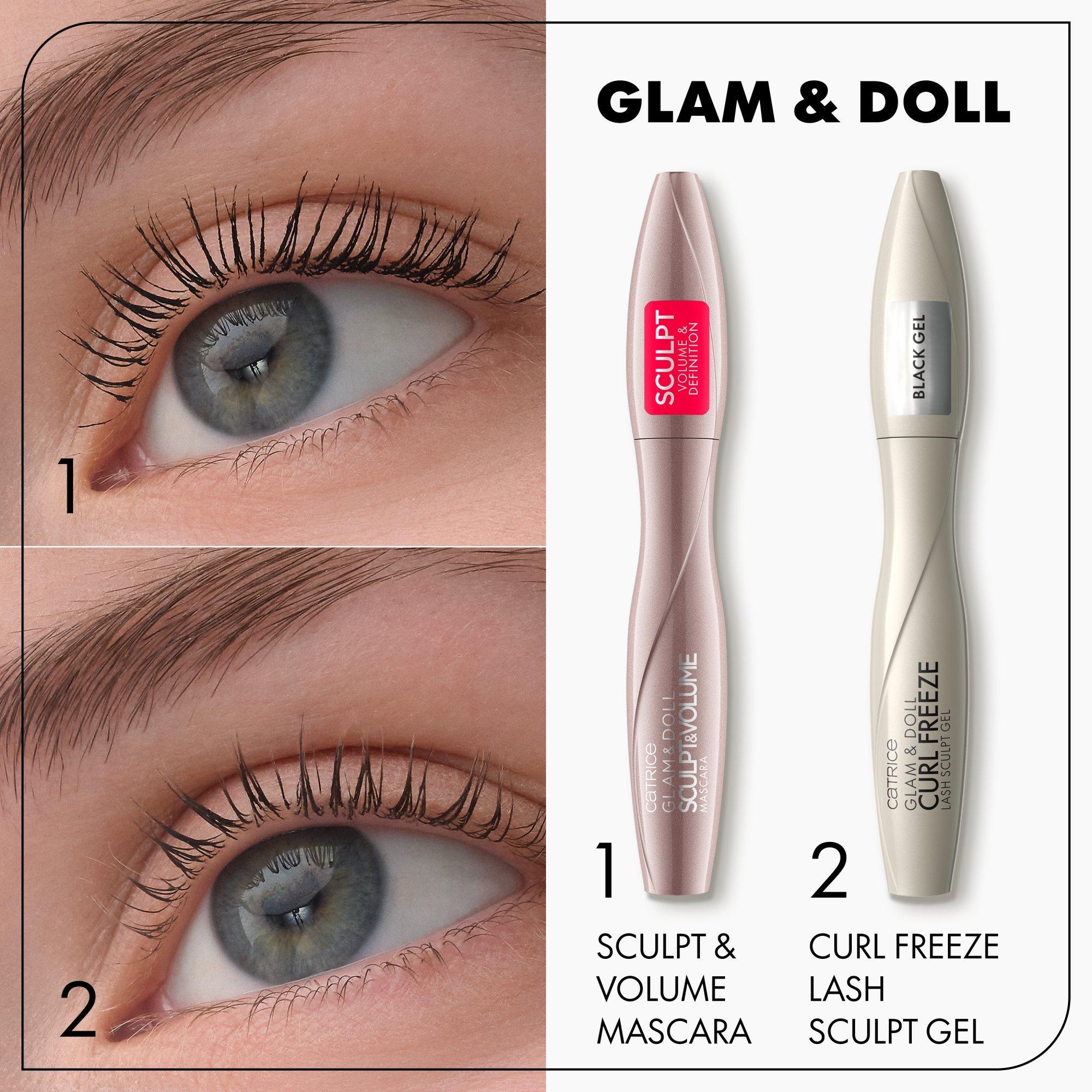Glam & Doll Curl Freeze Wimpersculptuur Gel