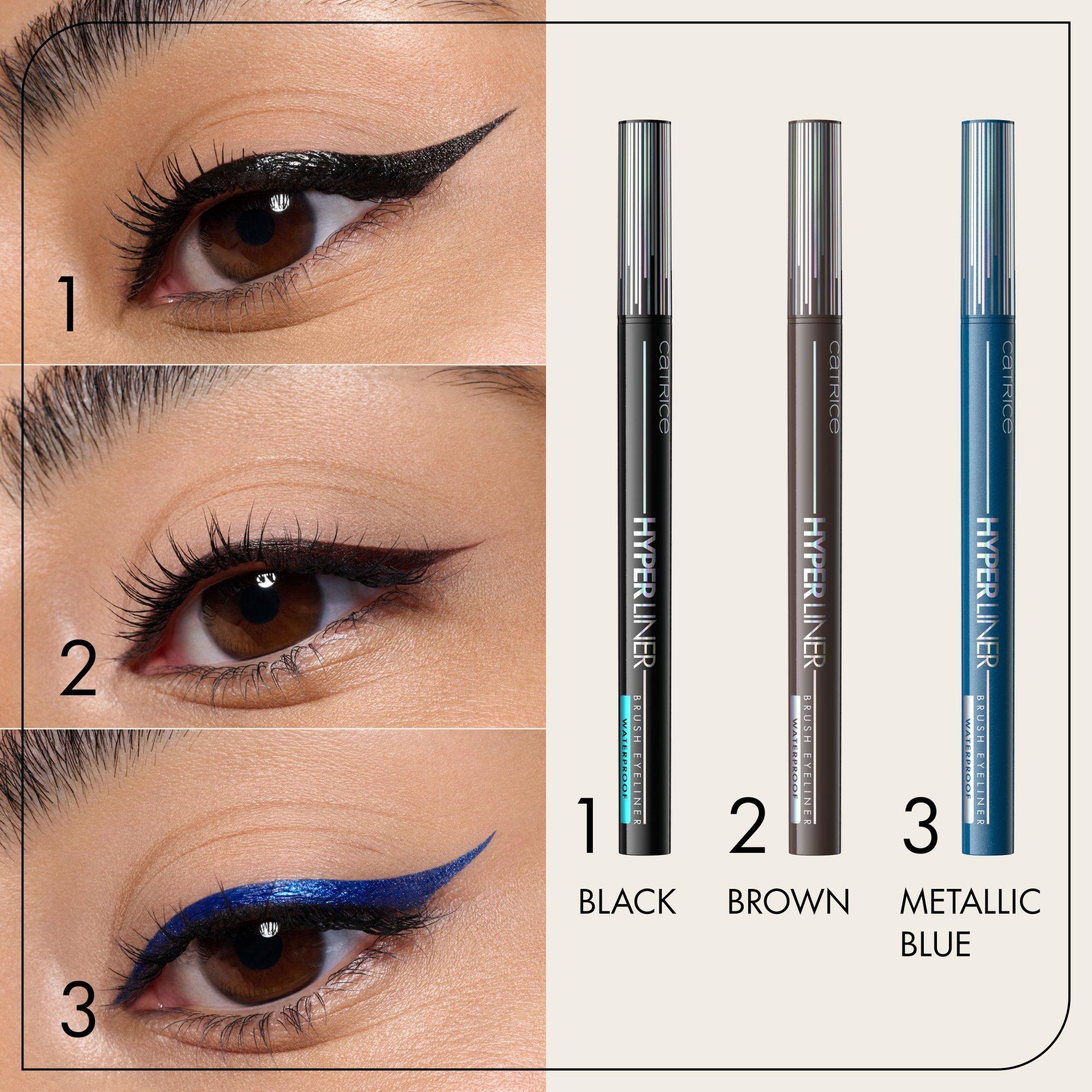 Wodoodporny eyeliner Hyper Liner Brush