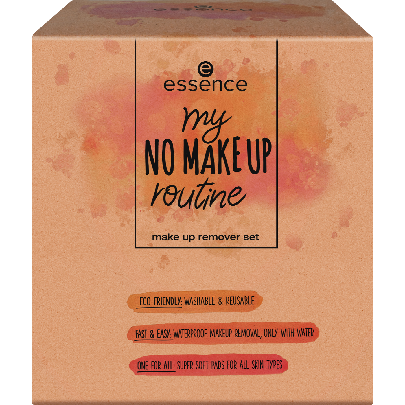 my no make up routine make up remover set kit démaquillage