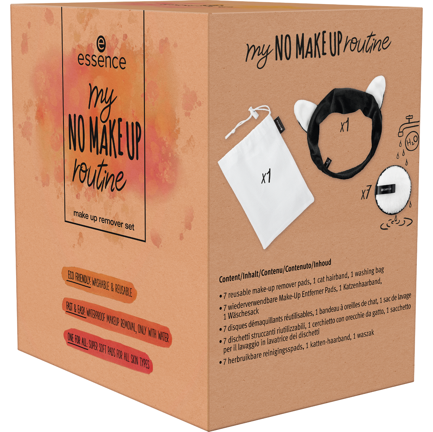 my no make up routine make up remover set kit démaquillage