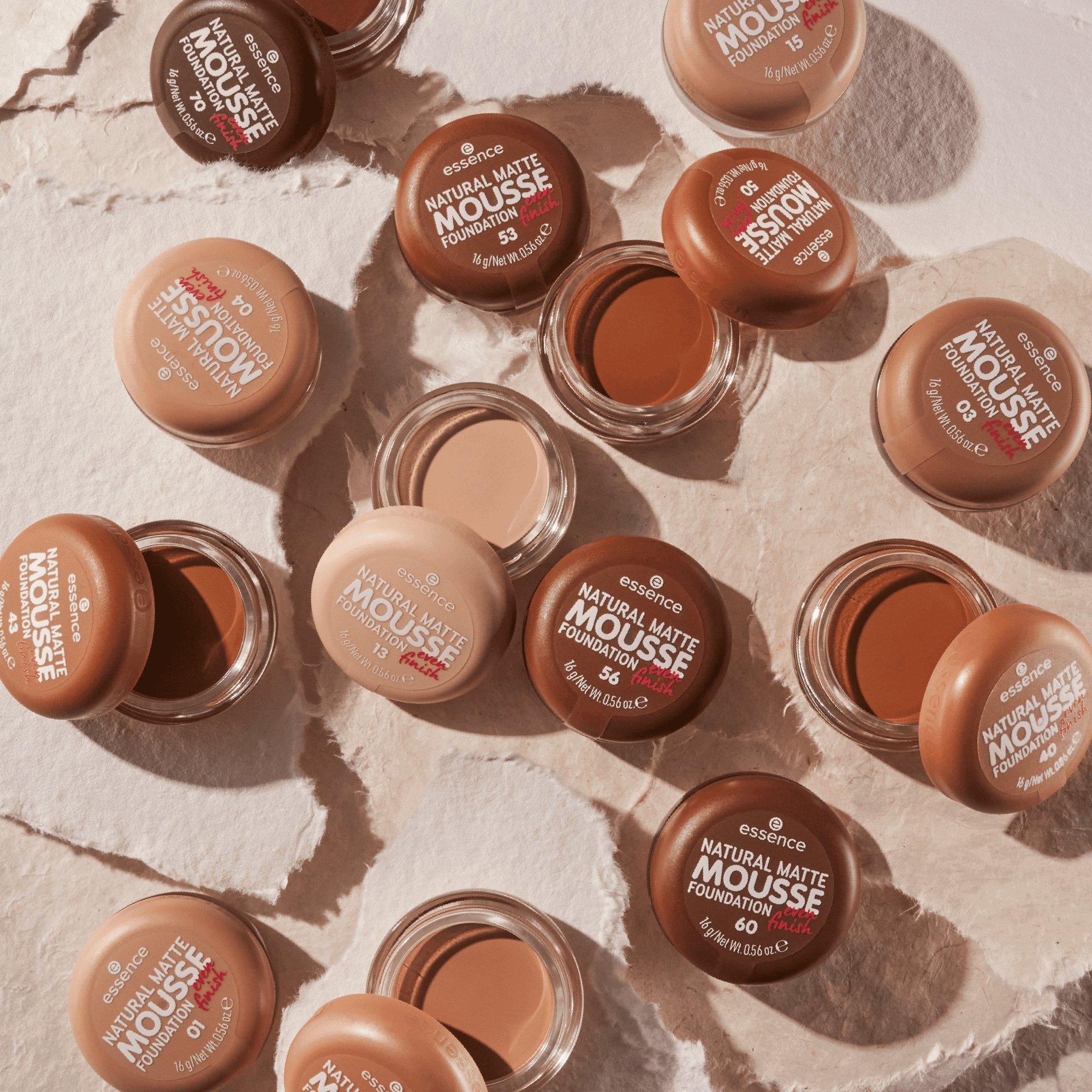 NATURAL MATTE MOUSSE FOUNDATION