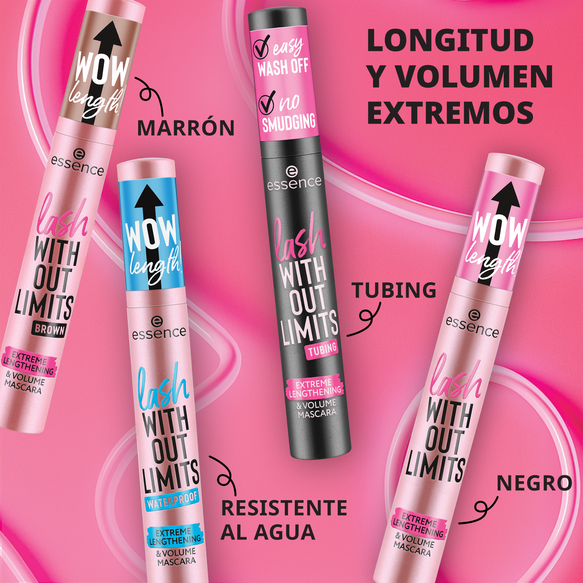 MÁSCARA WITHOUT LIMITS EXTREME LENGTHENING & VOLUME