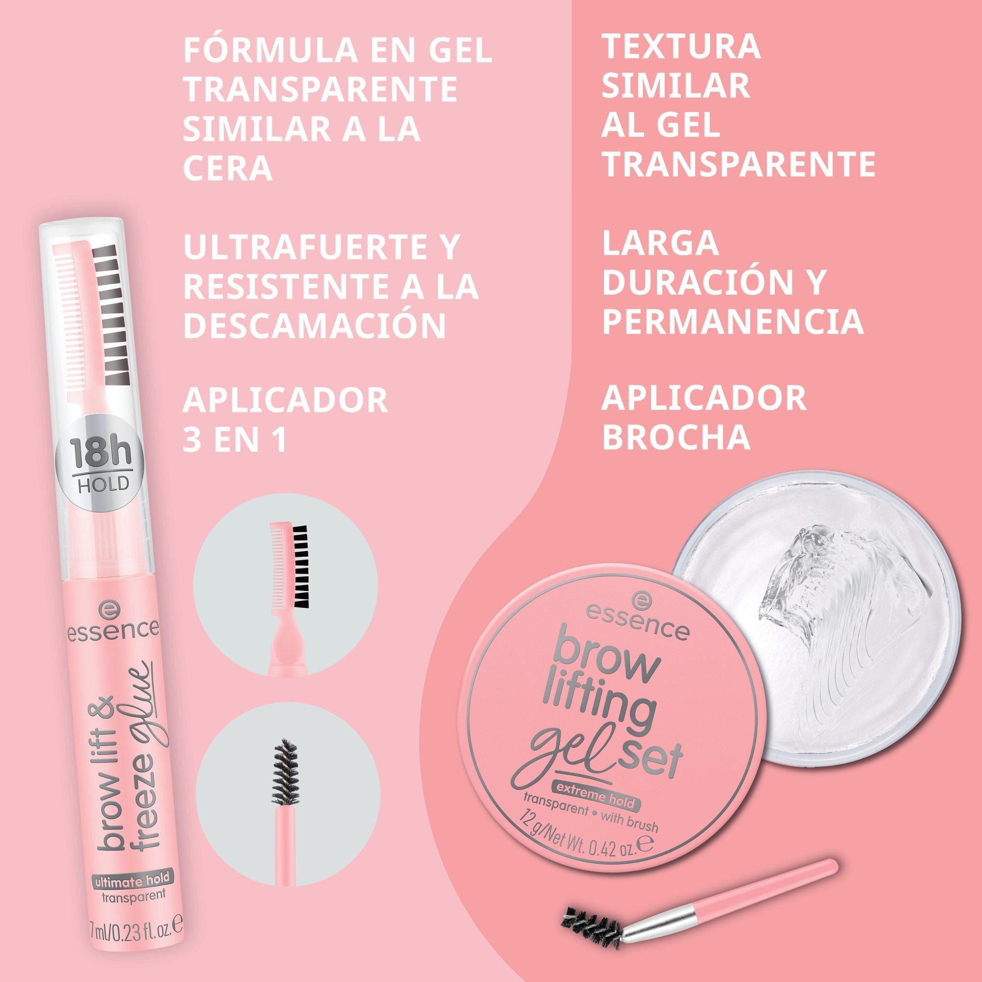 Set de cejas Brow lifting gel.