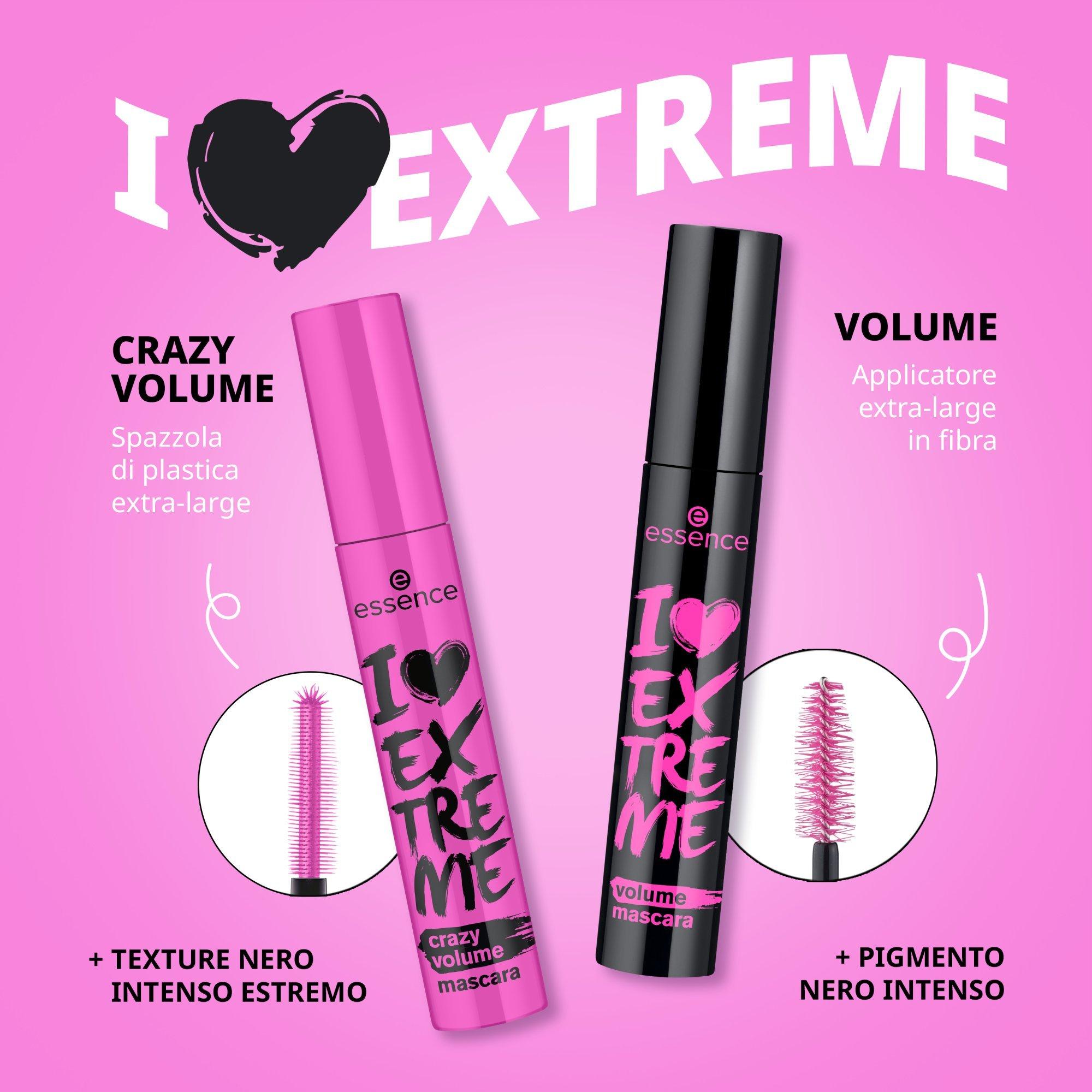 I LOVE EXTREME crazy volume mascara