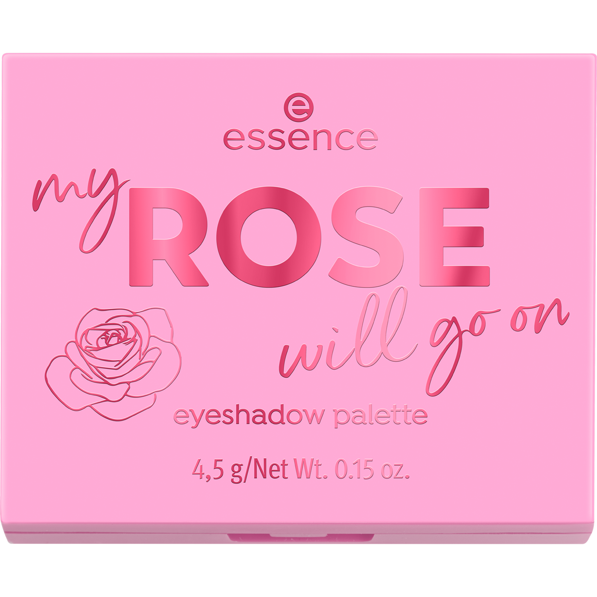 my ROSE will go on eyeshadow palette