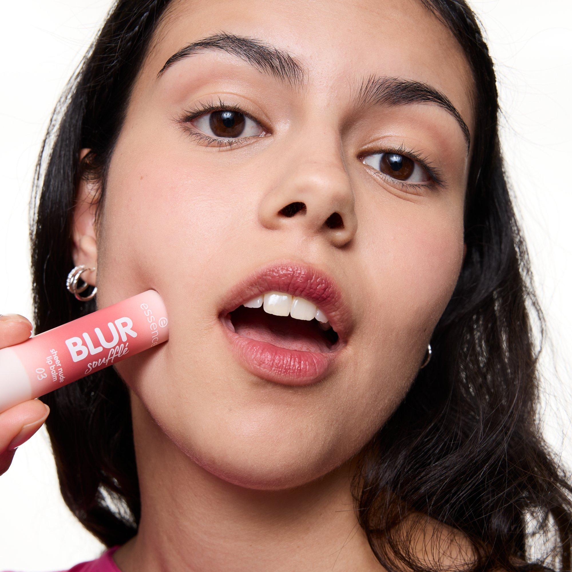 BLUR soufflé sheer nude lip balm – Application Full Face Light - Product item 9 of 13