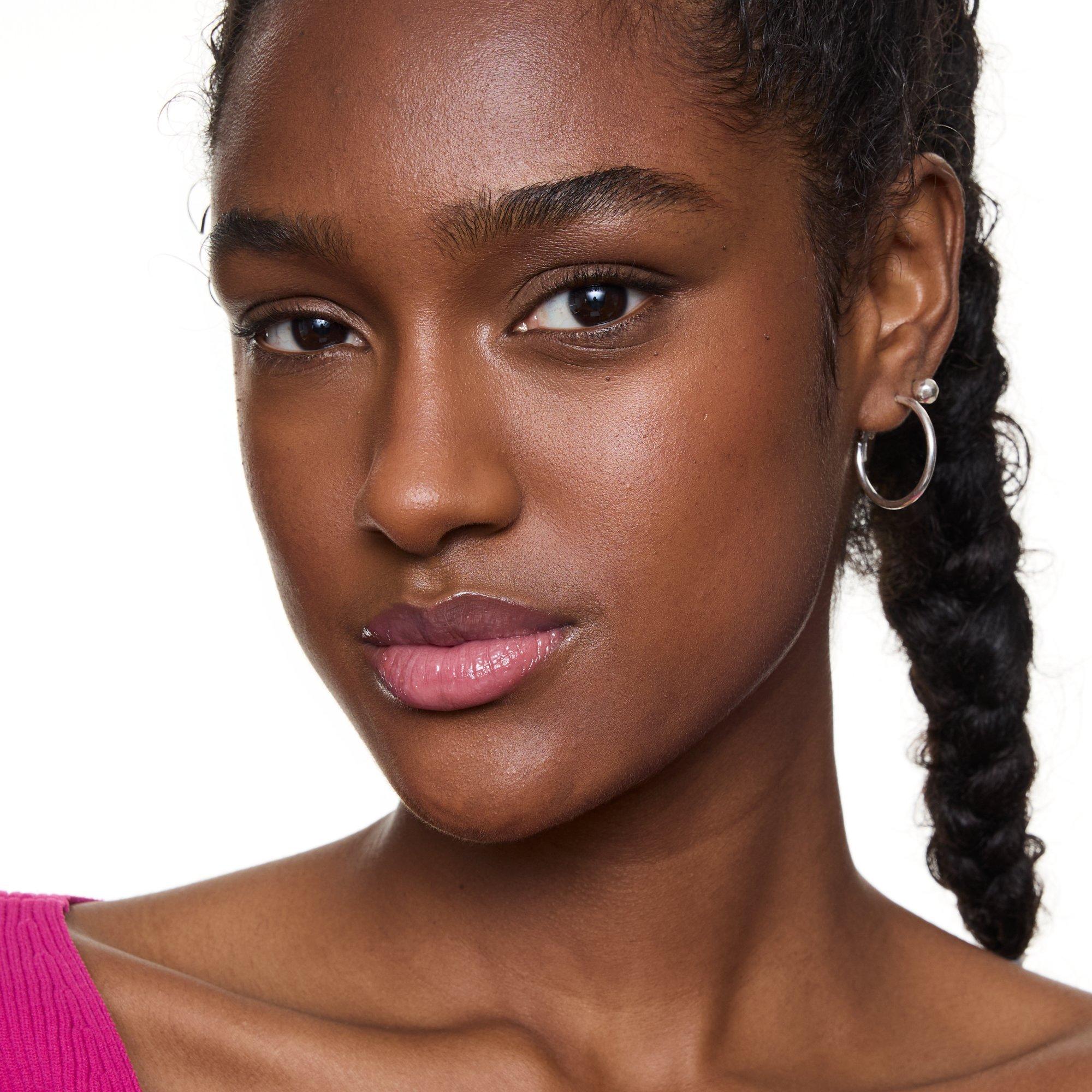 milky GLAZED glossy lip balm – Application Full Face Dark - Product item 9 of 13