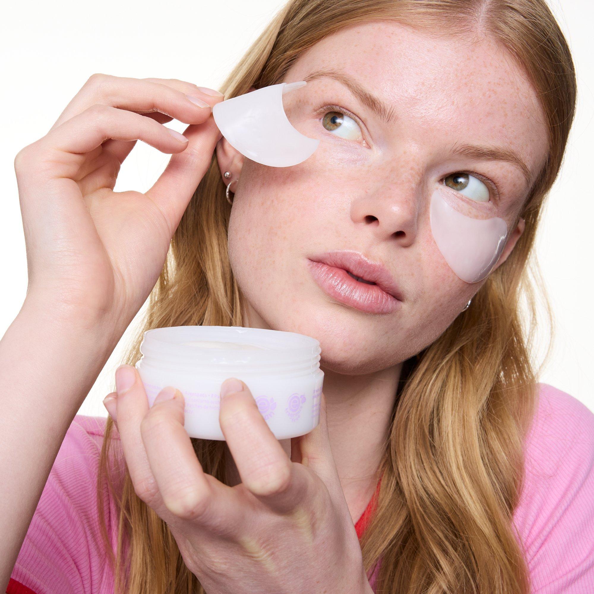milky GLAZED hydro gel eye patches 30 Pairs – Application Full Face Fair - Product item 6 of 9