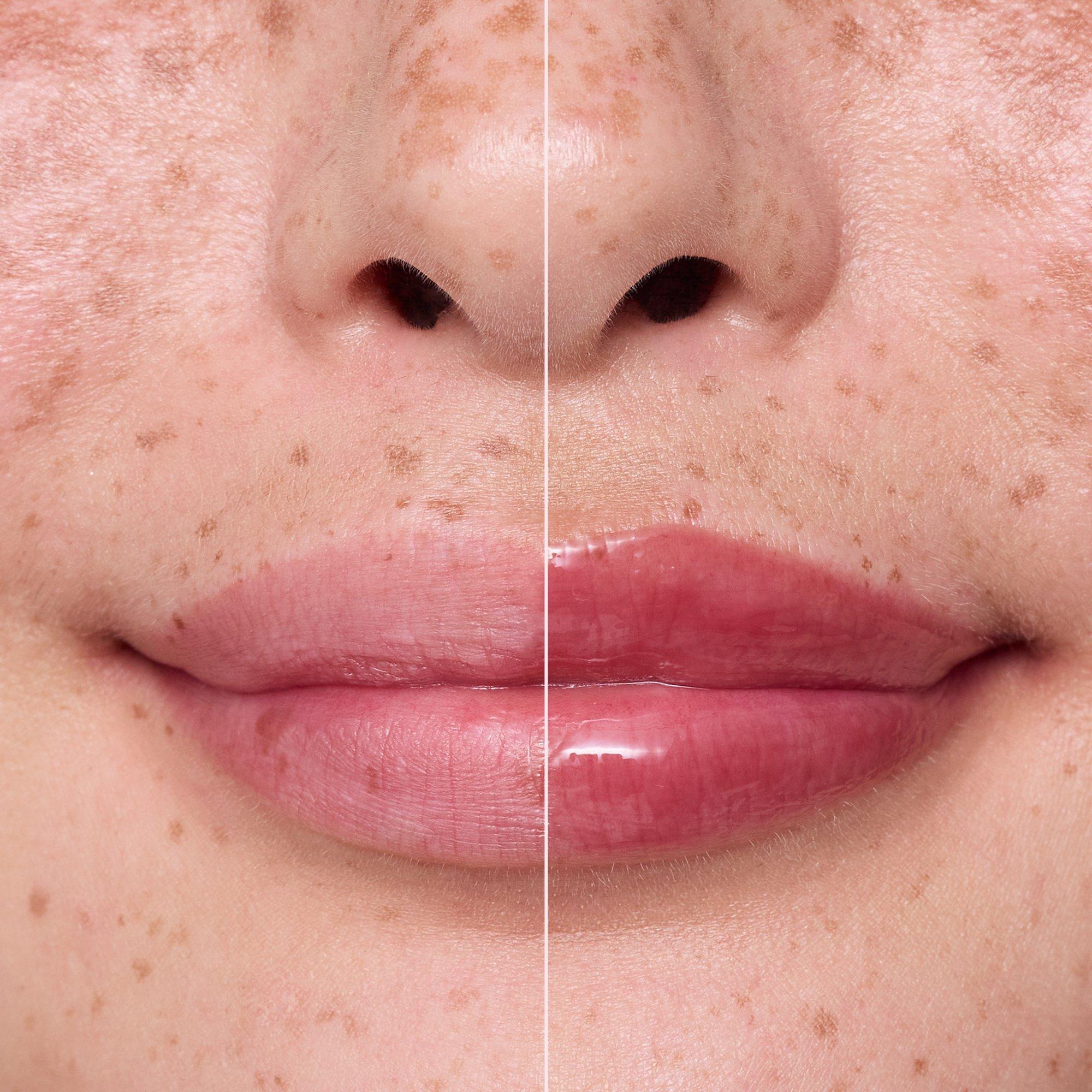 milky GLAZED glossy lip balm