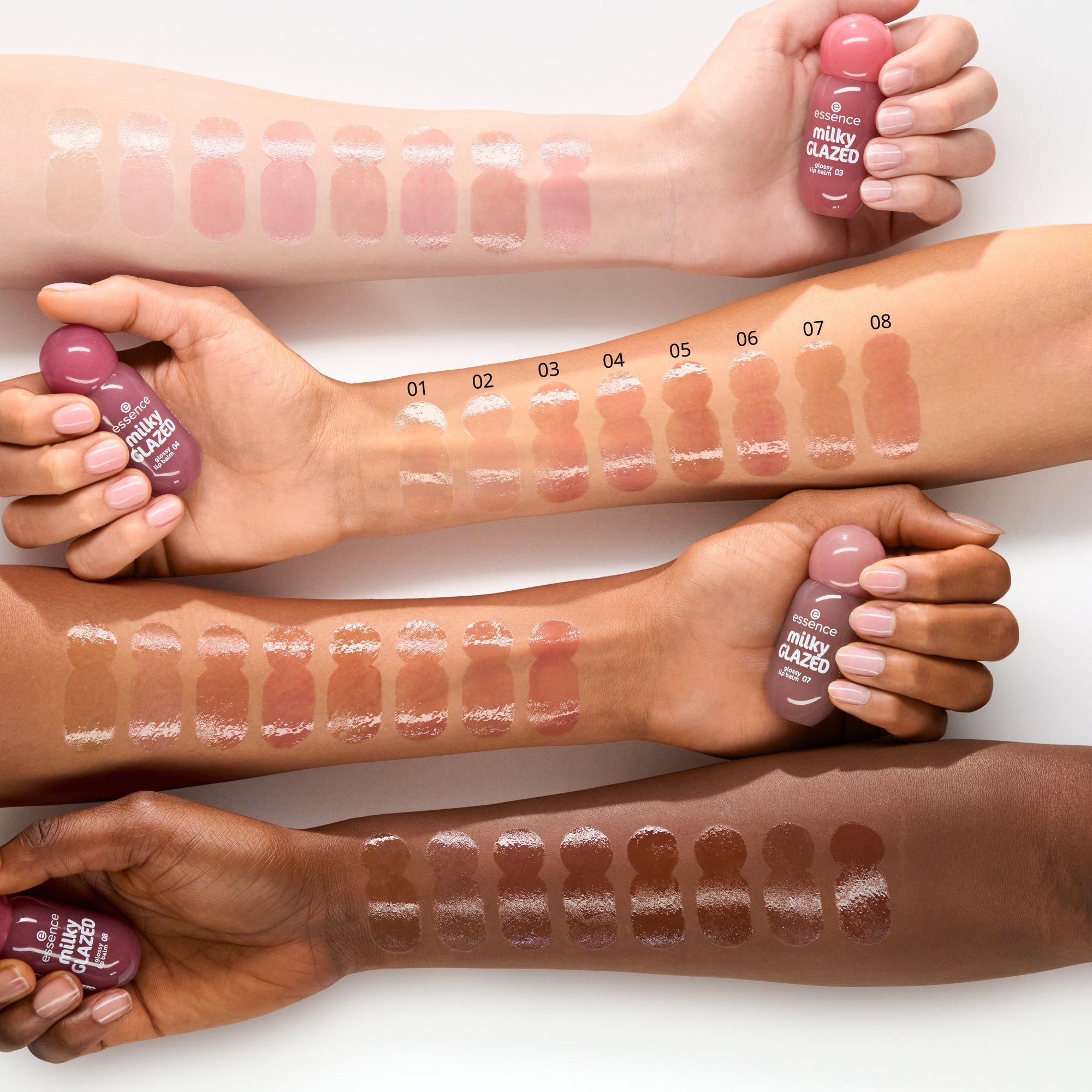 milky GLAZED glossy lip balm