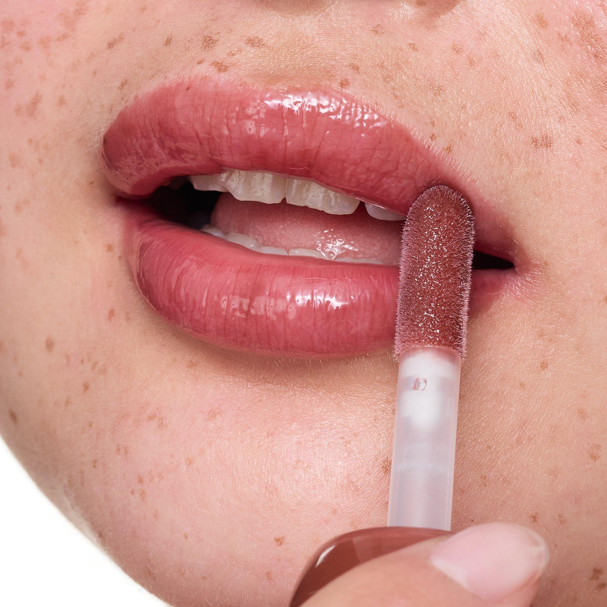 milky GLAZED glossy lip balm