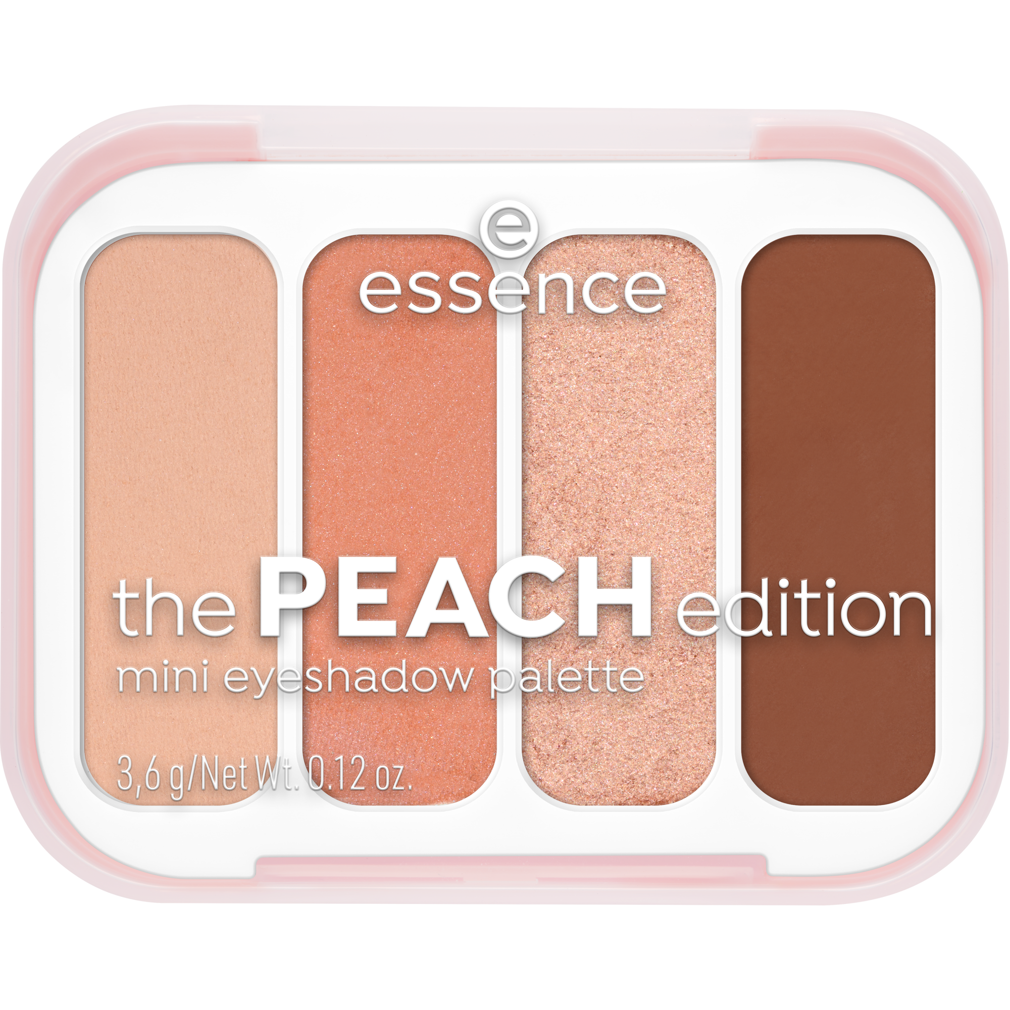 the PEACH edition mini eyeshadow palette