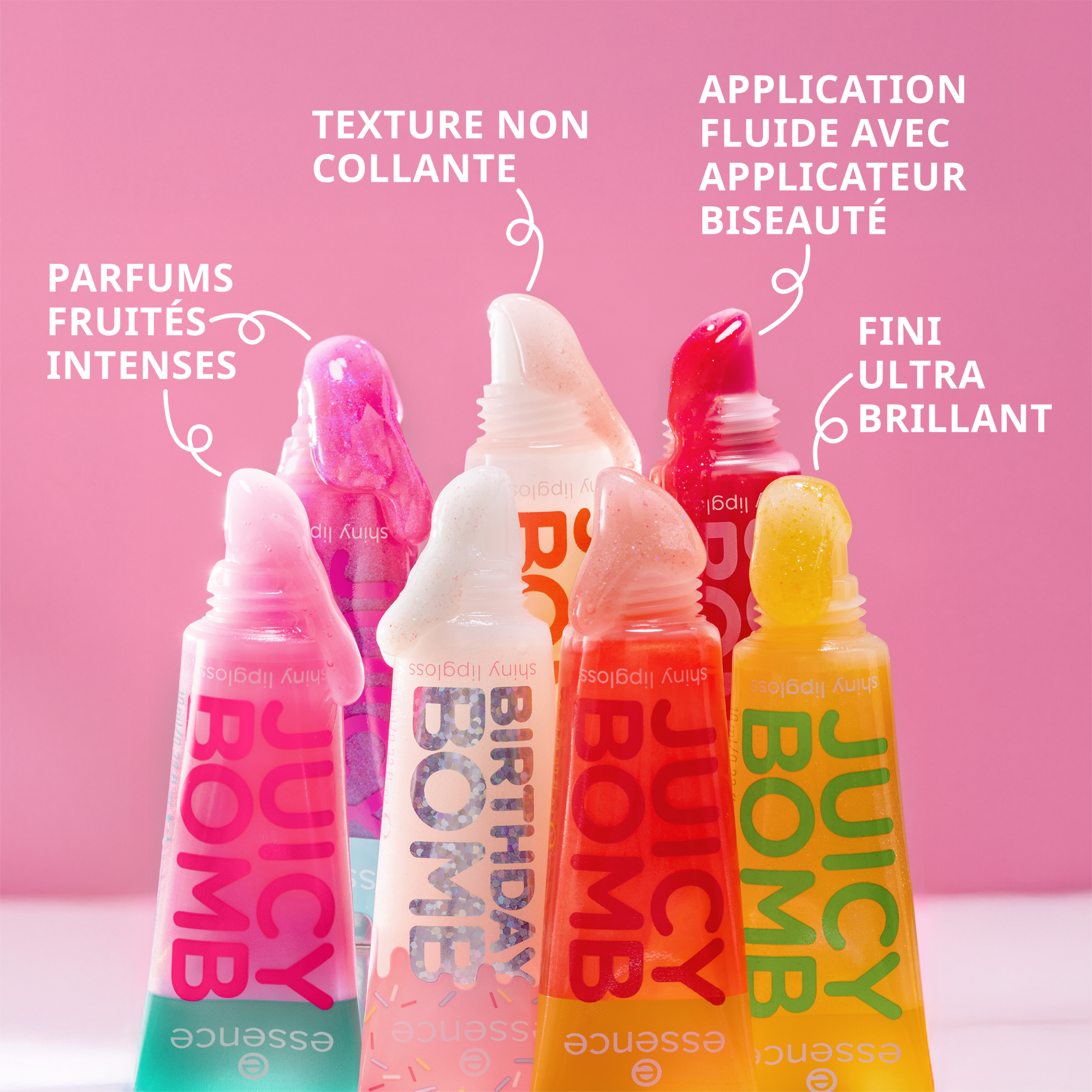 JUICY BOMB shiny lipgloss gloss