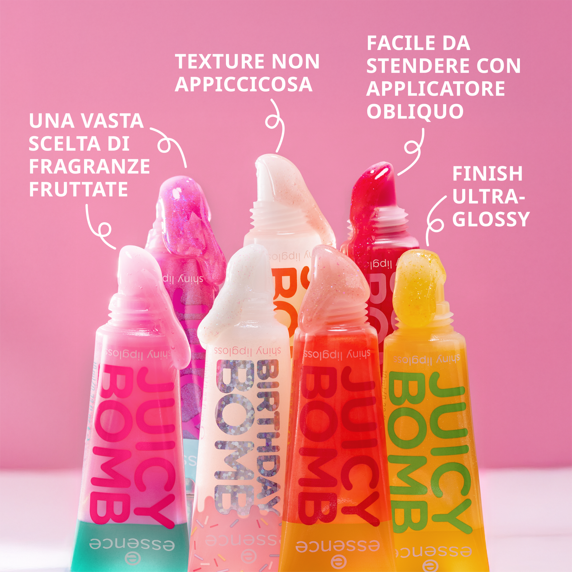 JUICY BOMB shiny lipgloss