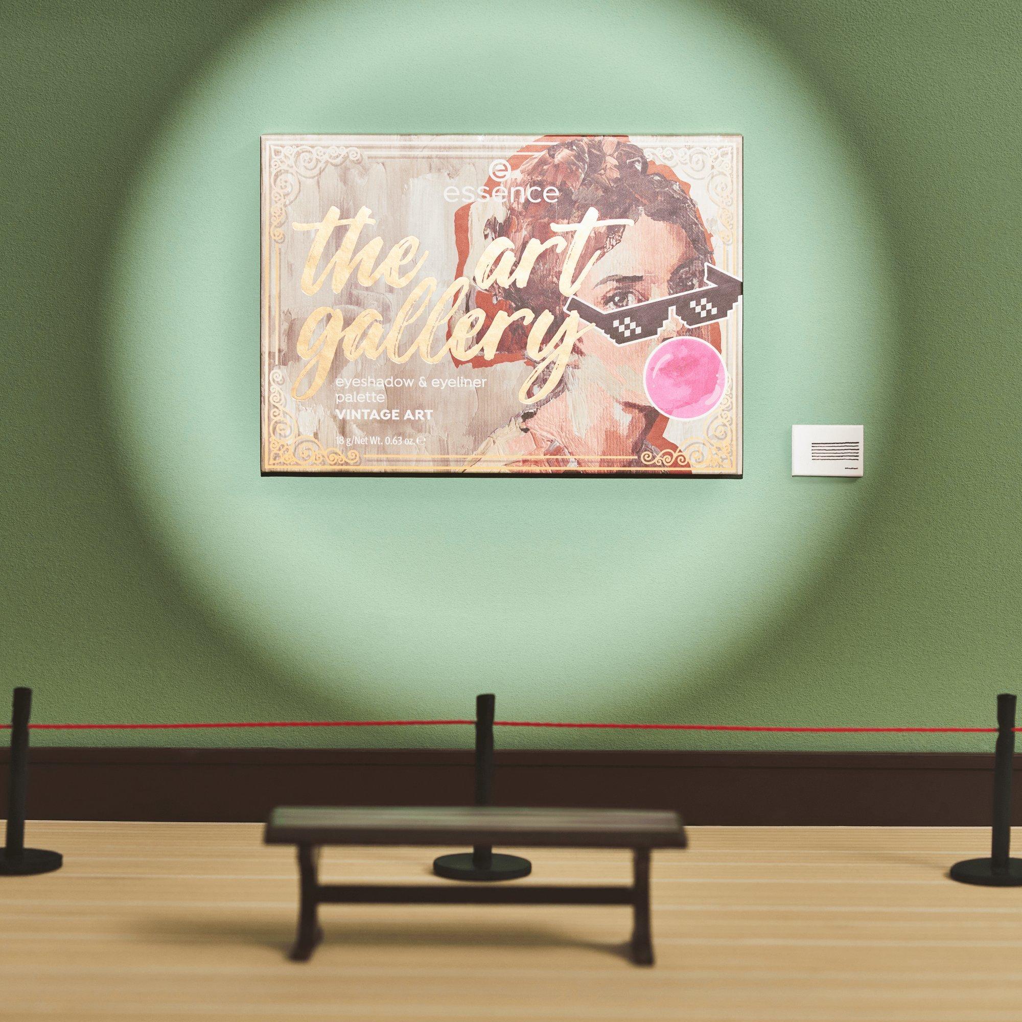 the Art Gallery eyeshadow & eyeliner palette