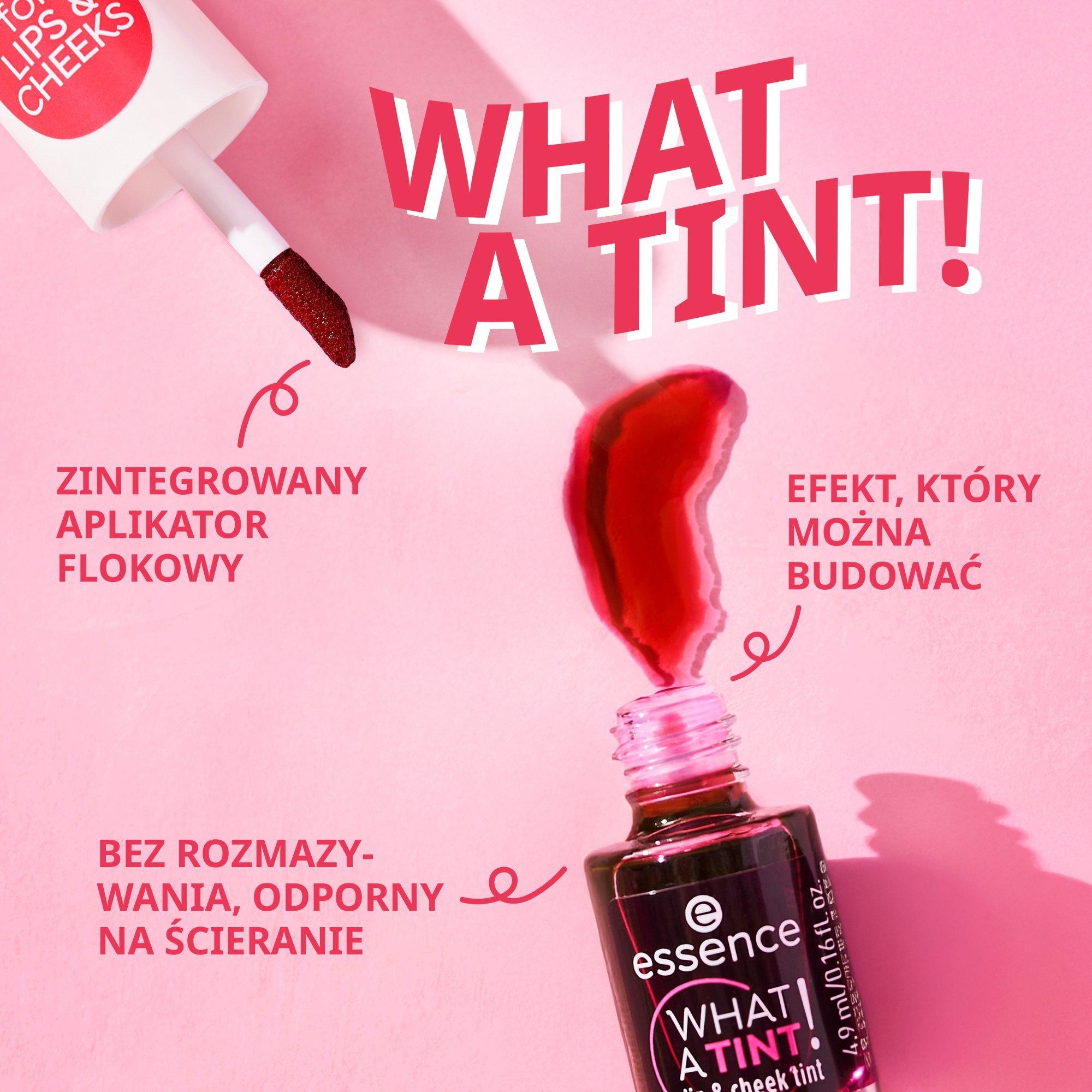Tint do ust i policzków WHAT A TINT!