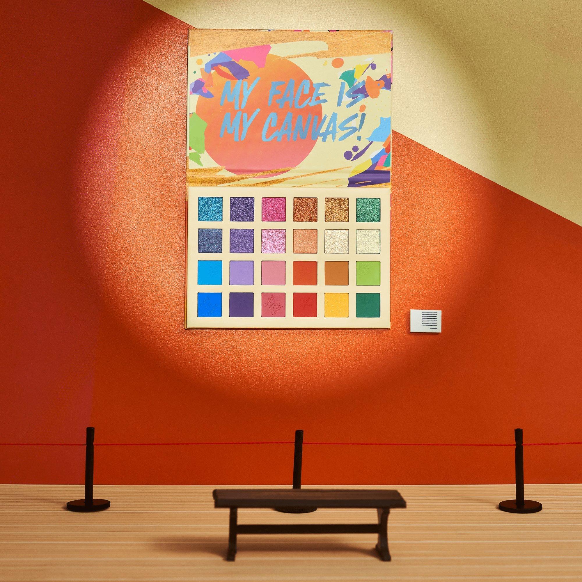 the Art Gallery eyeshadow & eyeliner palette