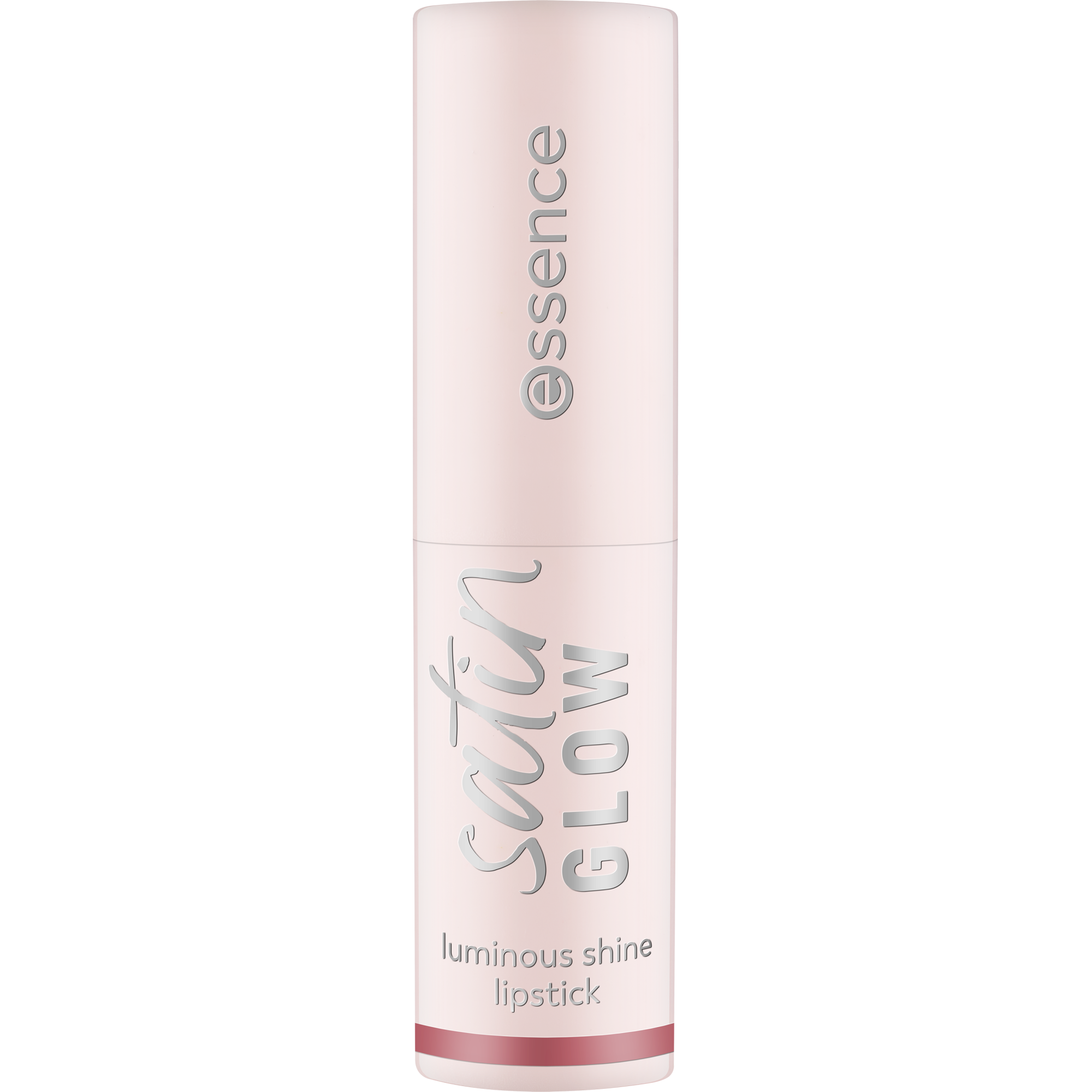 barra de labios satinada GLOW con brillo luminoso