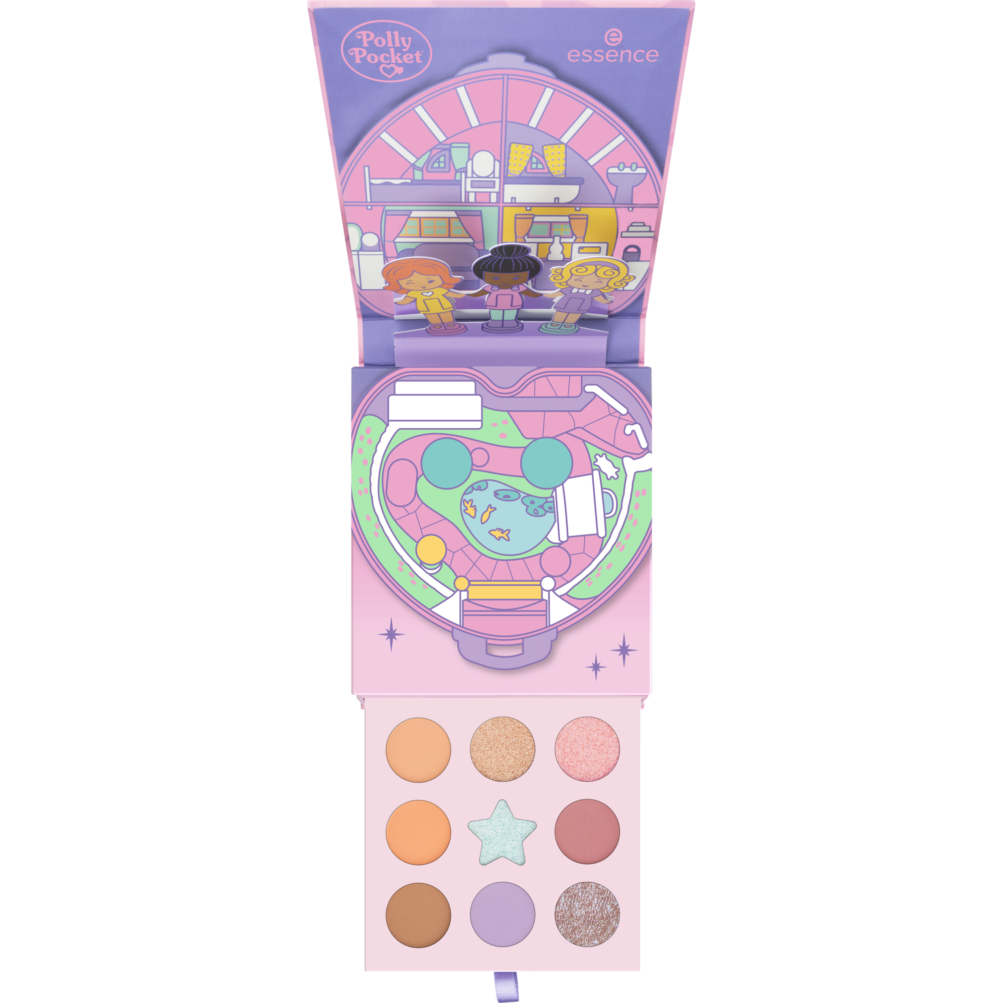 Polly Pocket eyeshadow palette