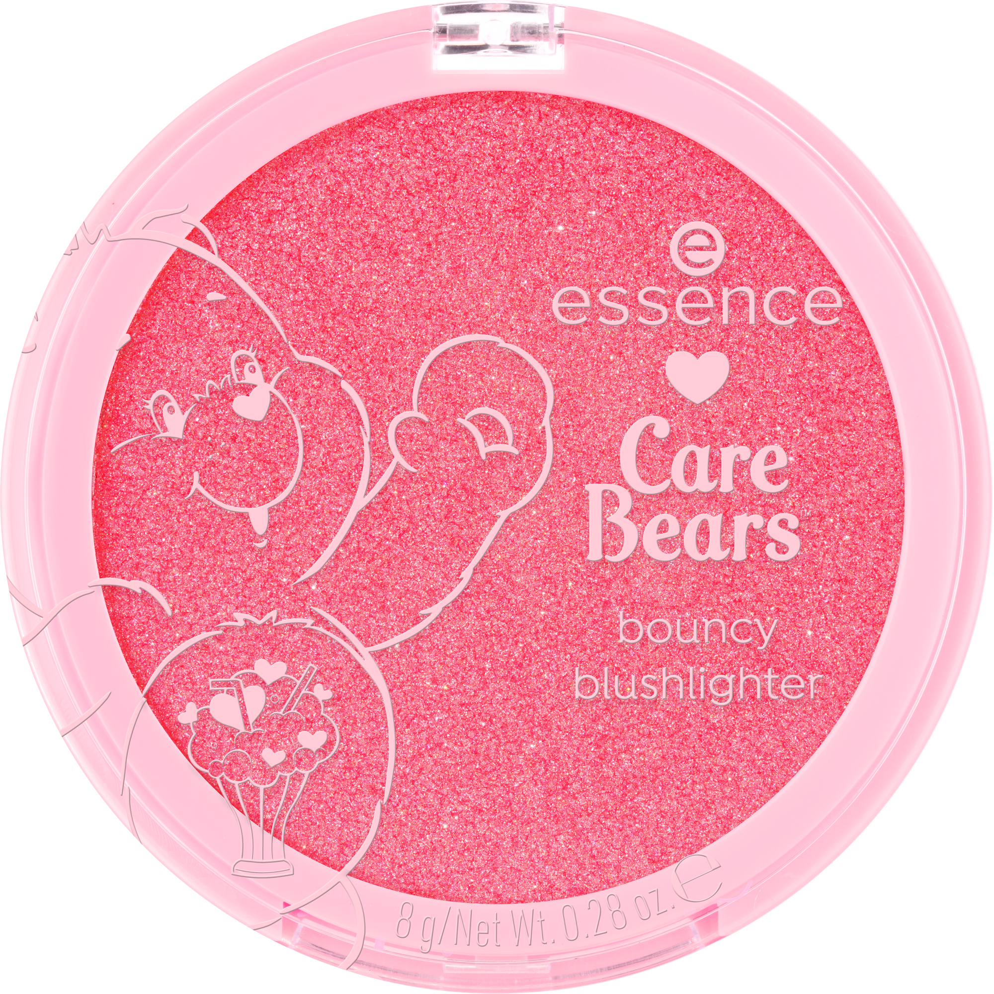 Care Bears rozjasňující tvářenka bouncy – Product Front View Closed - Produktová položka 1 6