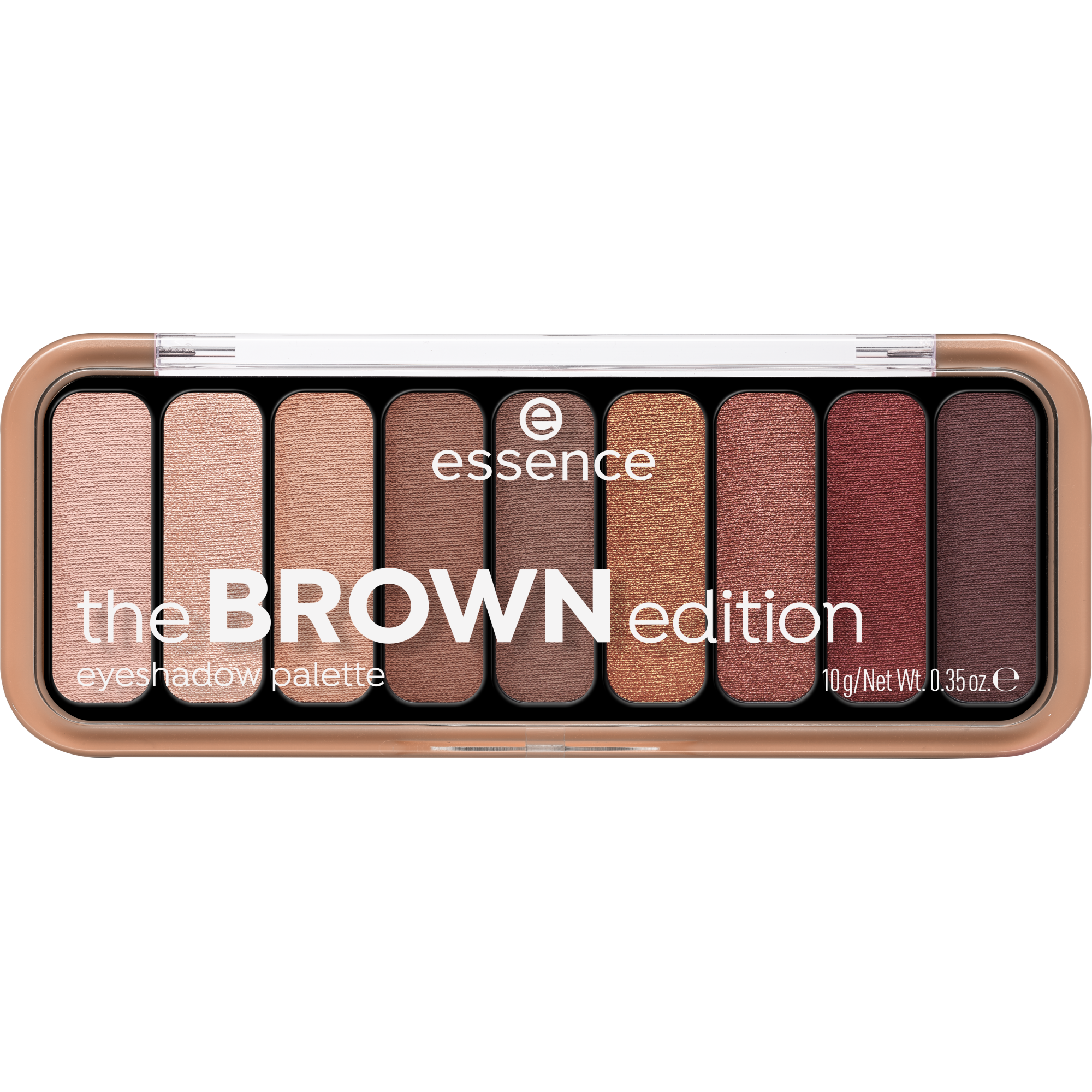 the BROWN edition paleta senčil za oči