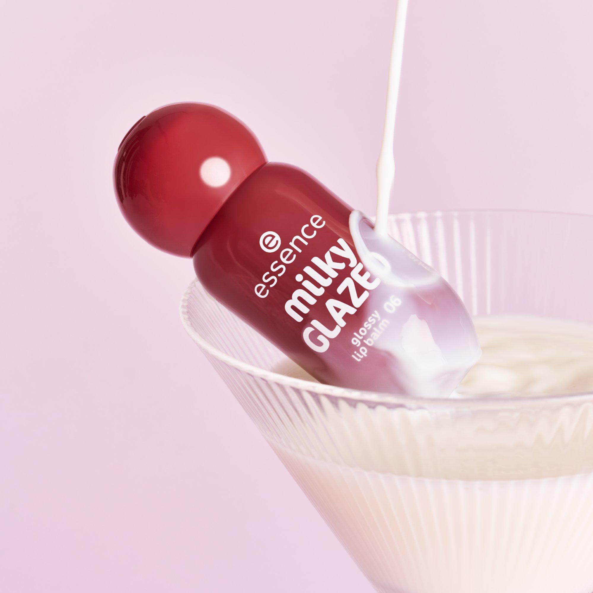 milky GLAZED glossy lip balm